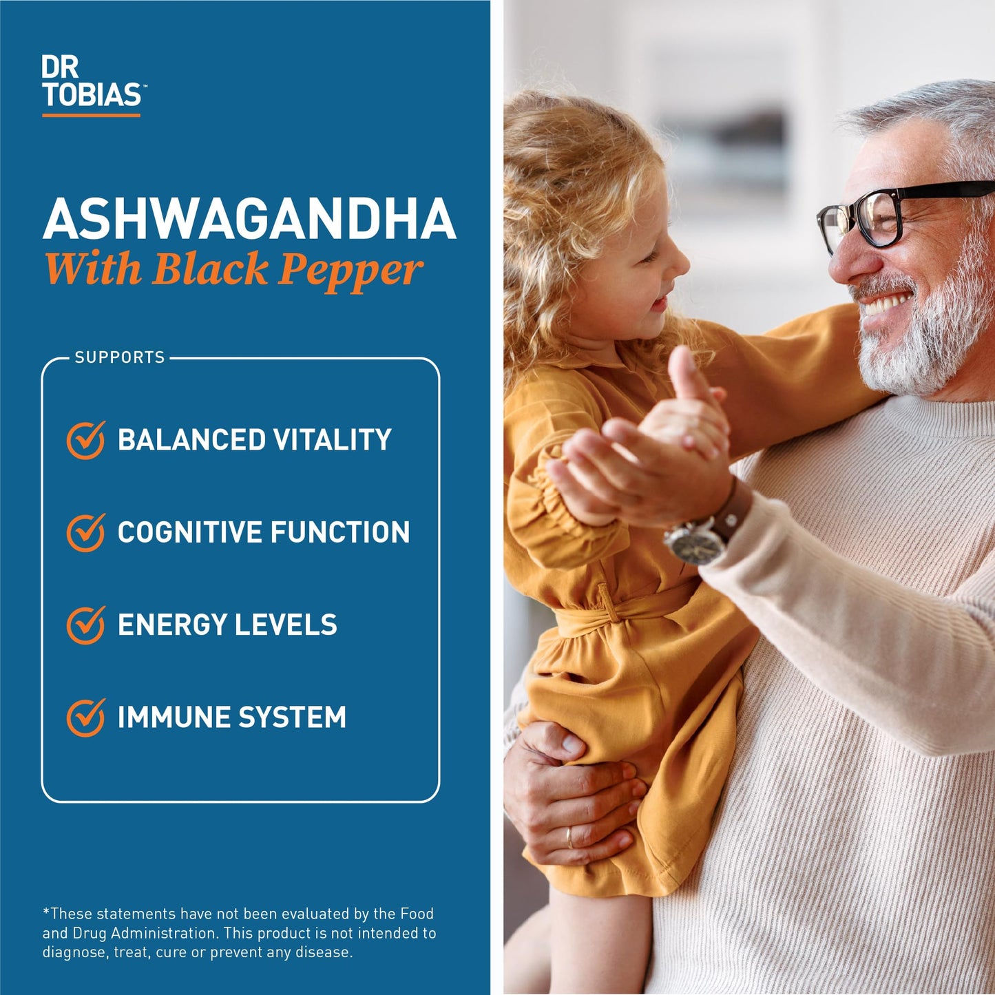 Dr. Tobias Ashwagandha Capsules, 60 Count