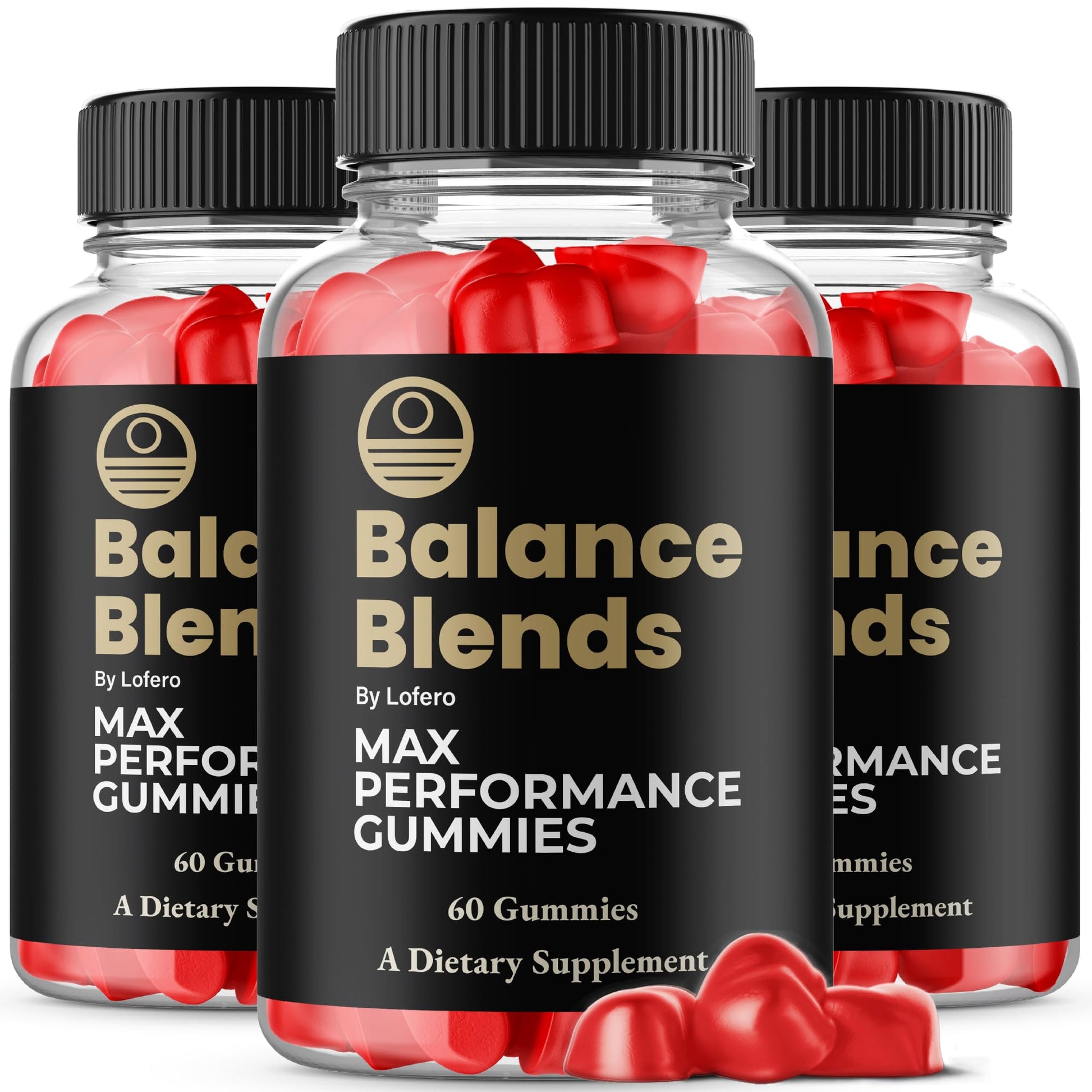 Lofero Balance Blends Premium Wellness Formula Gummies, 180 Gummies