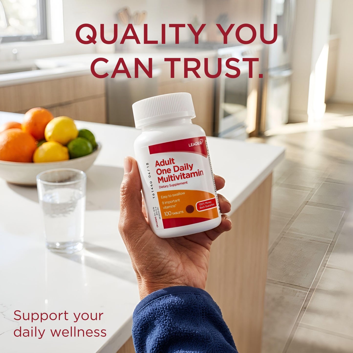 Leader One Daily Multivitamin Tablets 100