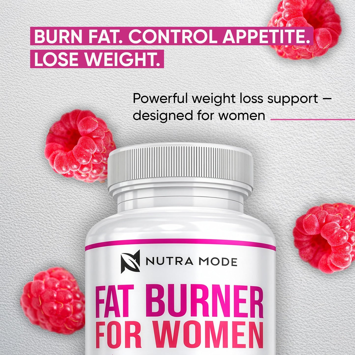 NUTRAMODE Thermogenic Fat Burner Weight Loss Diet Pills for Women Capsule 60 Capsules