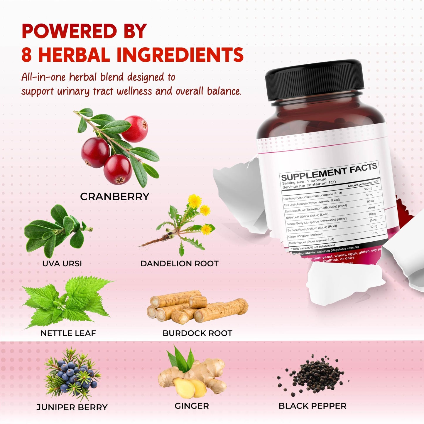 PEAKPURY Ultra Kidney Cleanse Detox Capsule, 150 Count