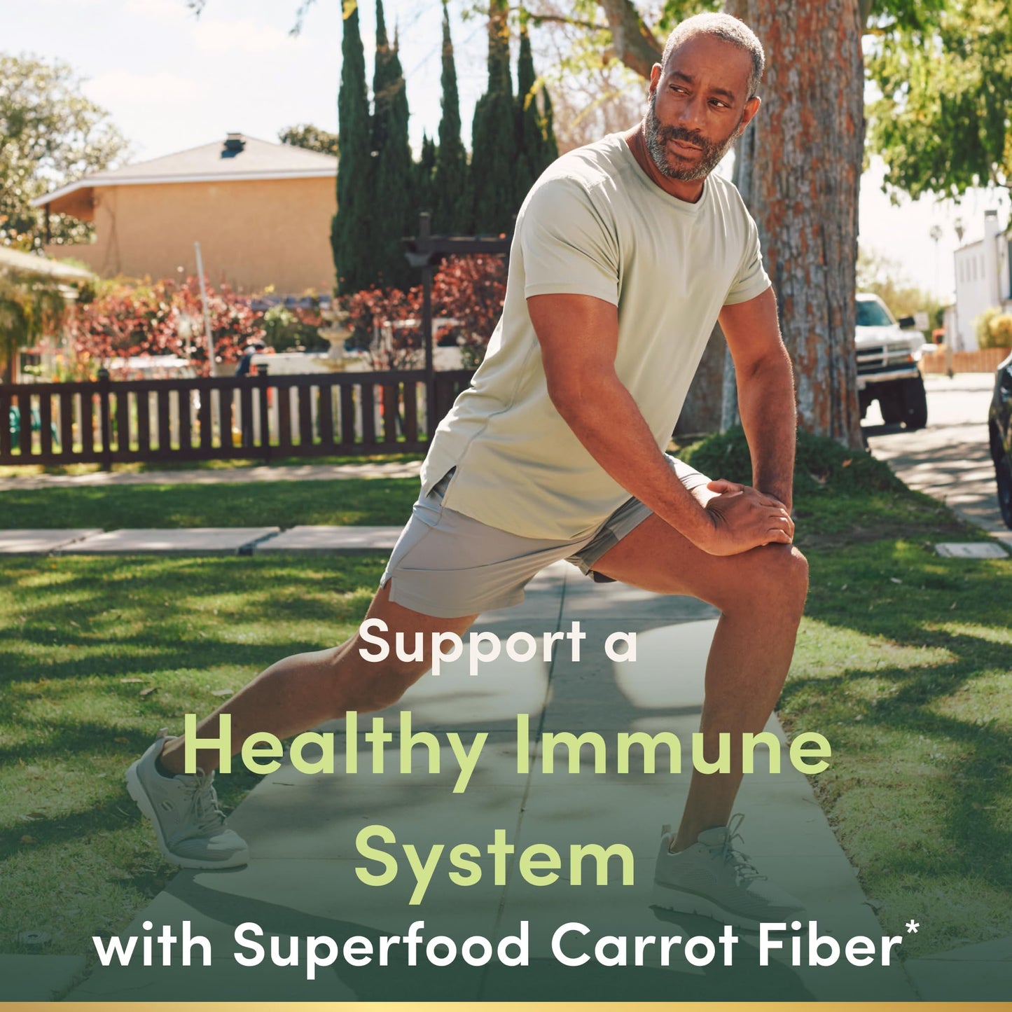 Nature's Bounty Superfoods Plus Immune for Immune Support plus Fruits and Vegetables Supplement Caplets, 30 Count