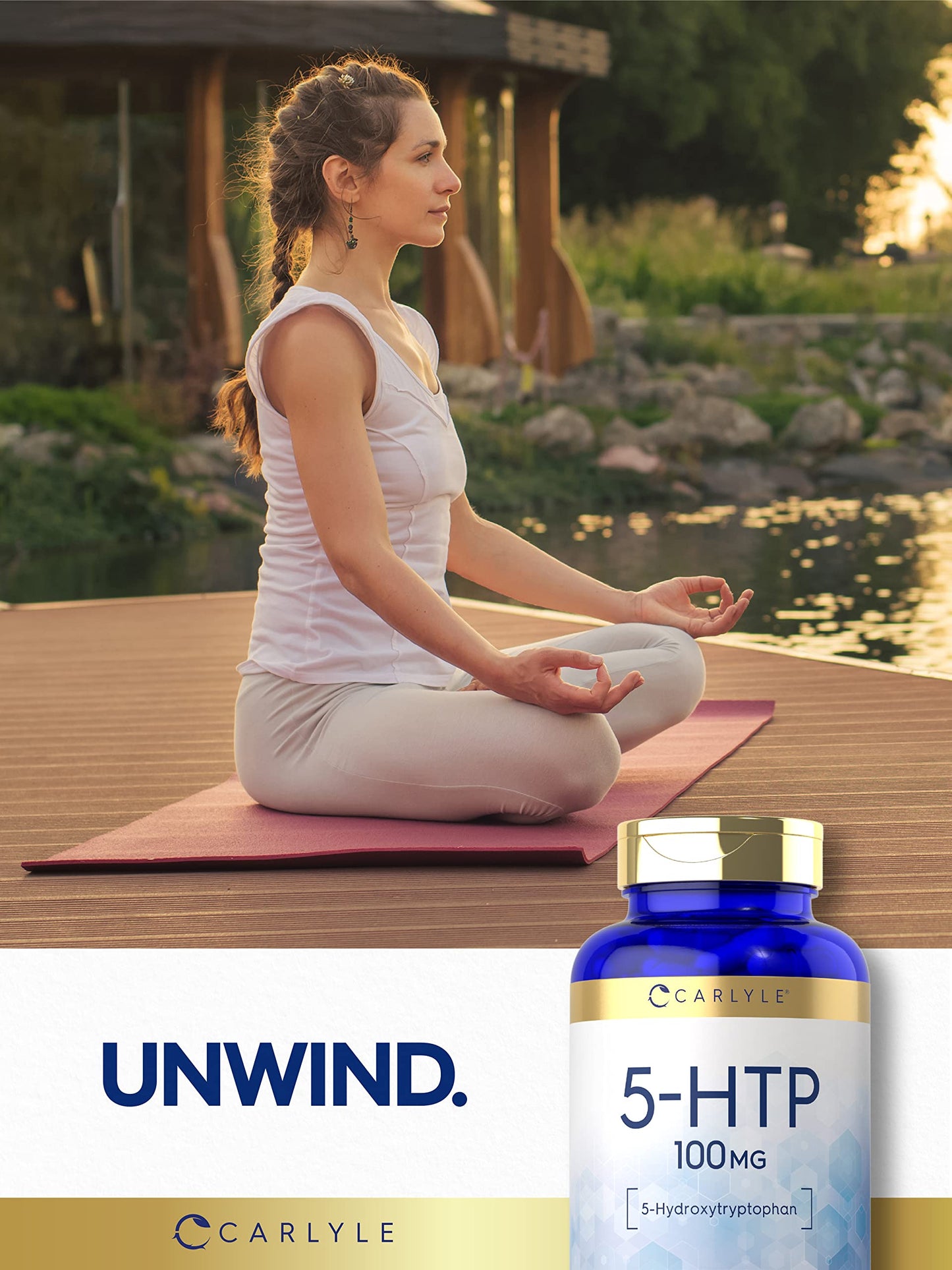 Carlyle 5-HTP 100 mg Capsule 240 Capsules
