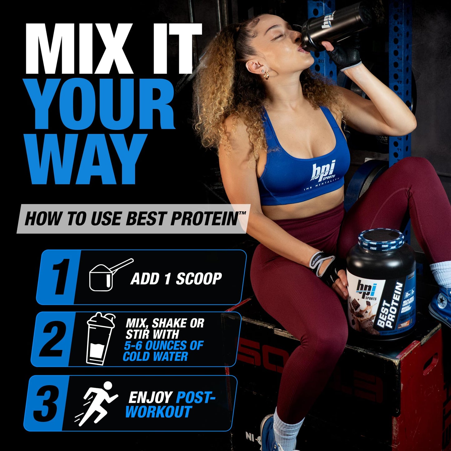 BPI Sports Best Protein 100% Whey Protein Powder 5.1 Pounds