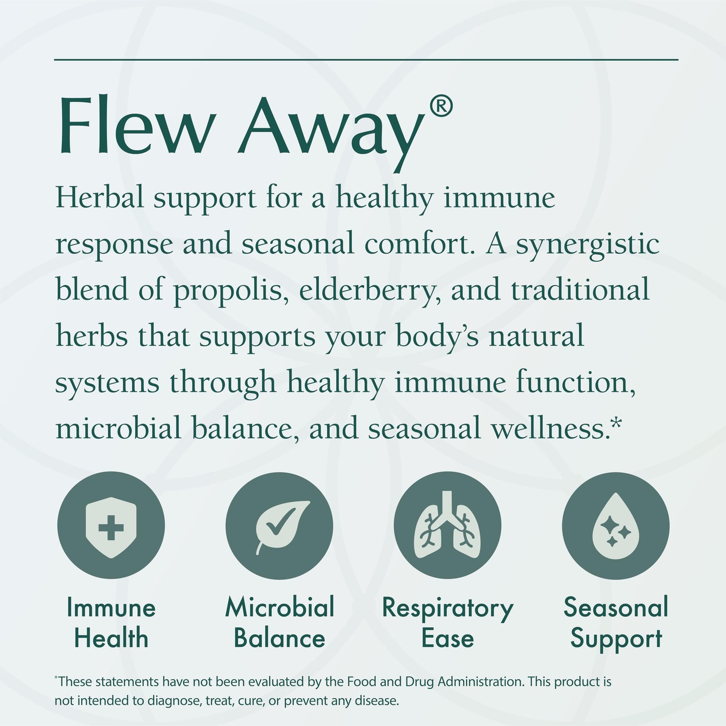 Natura Health Products Flew Away Supplement Capsules, 60 Count