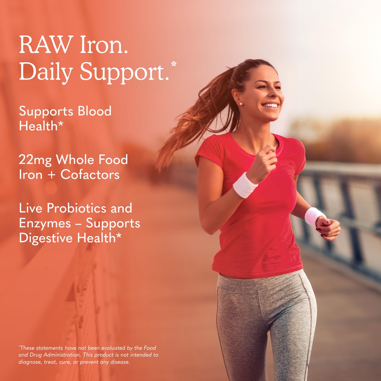 Garden of Life Vitamin Code Raw Iron Supplement 30 Vegan Capsules