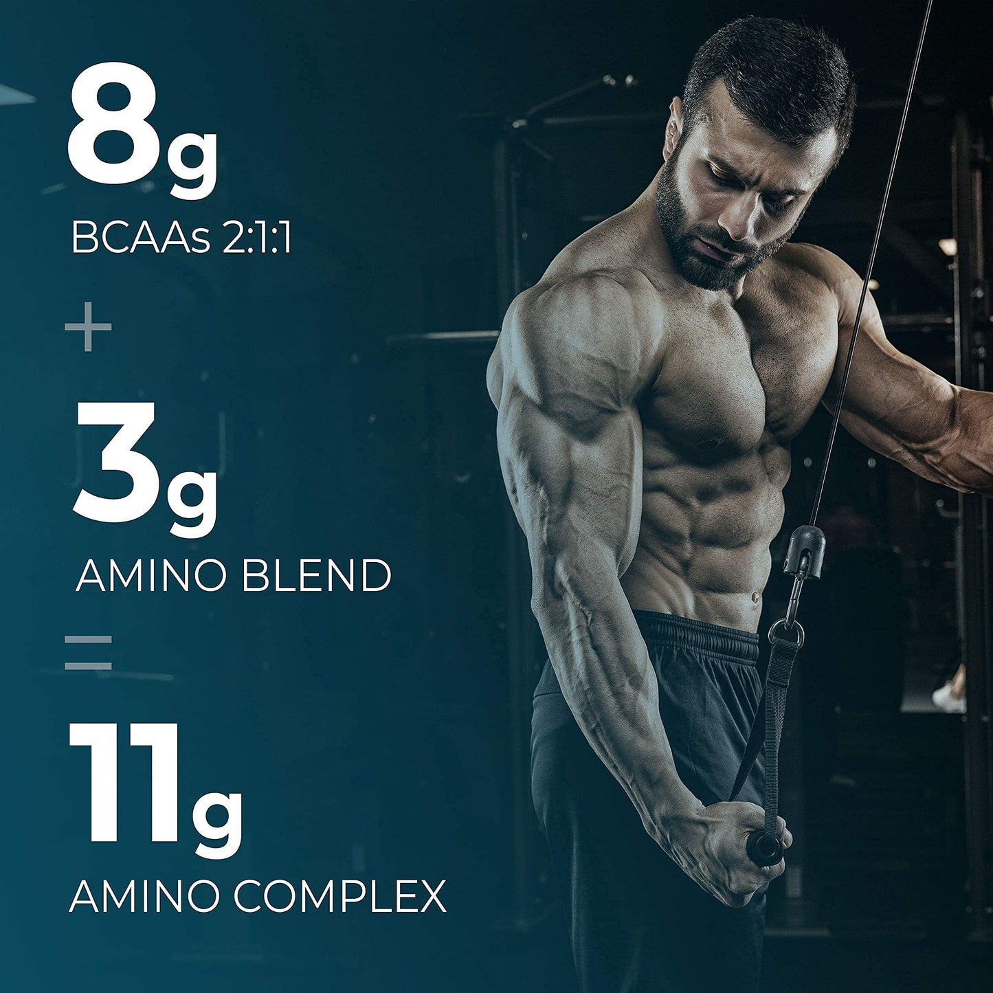 BOOST-IT NUTRITION Durasport 11g Sport BCAA Powder, 13.7 Ounce