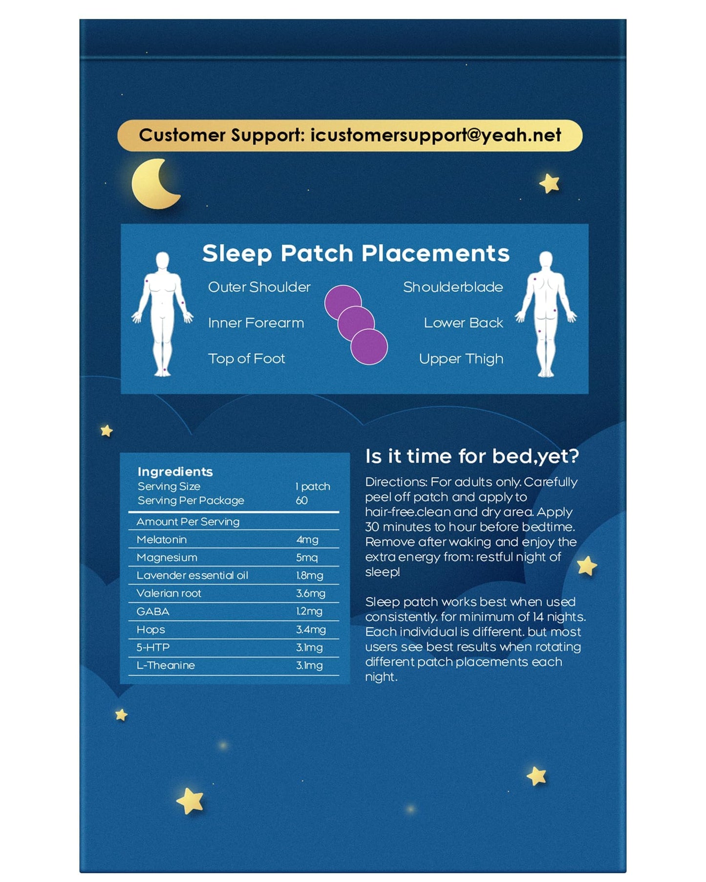 RAAYAM Sleep Patches 1 Tablet