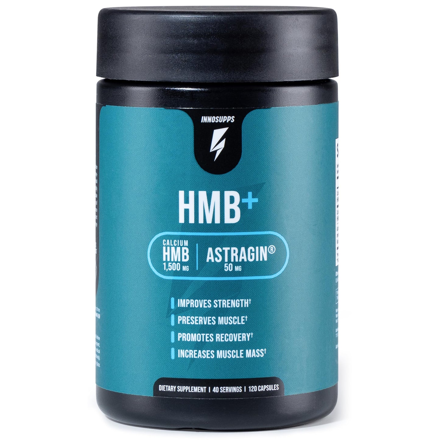 InnoSupps HMB+ Veggie Capsules, 120 Count