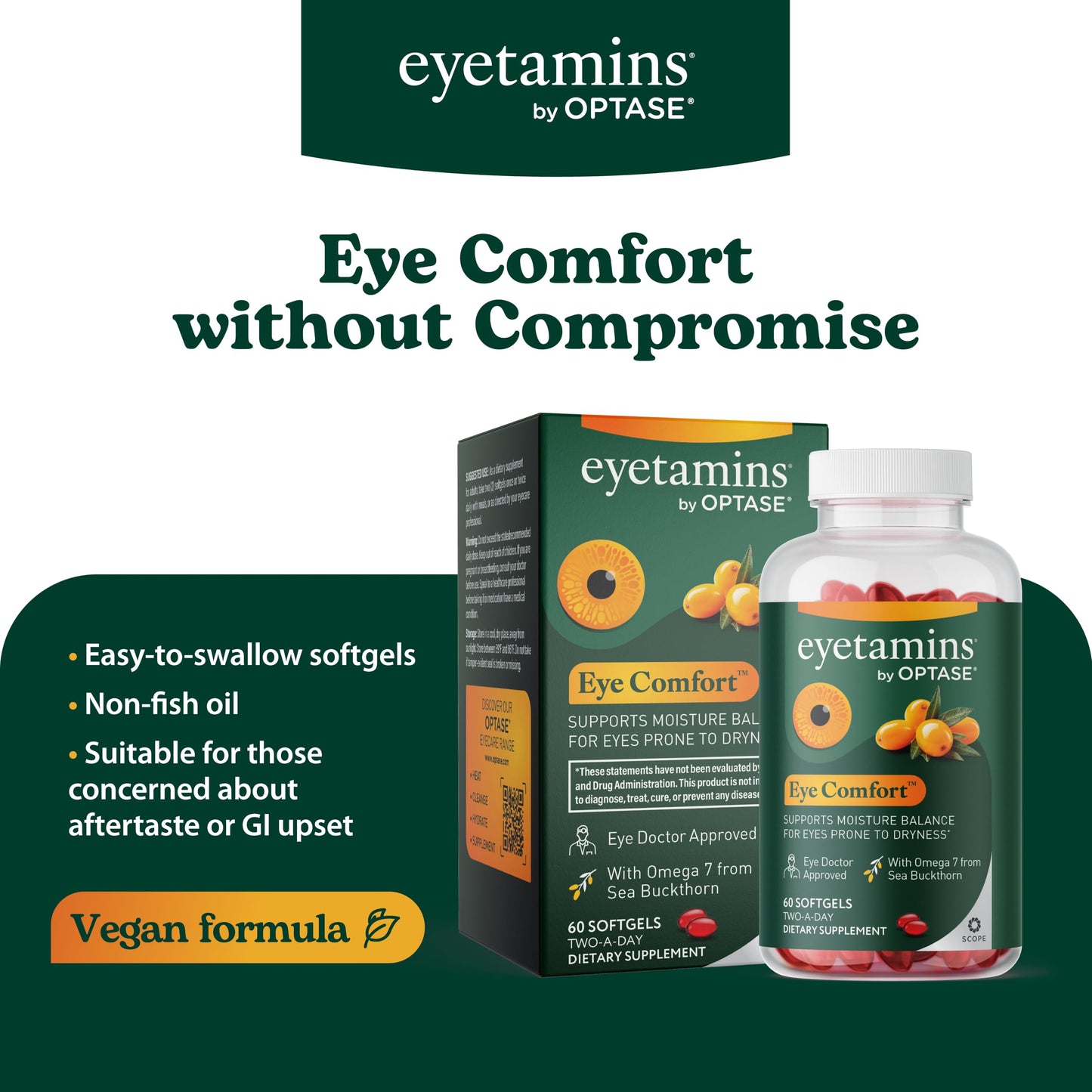 eyetamins Eye Comfort Softgels 60