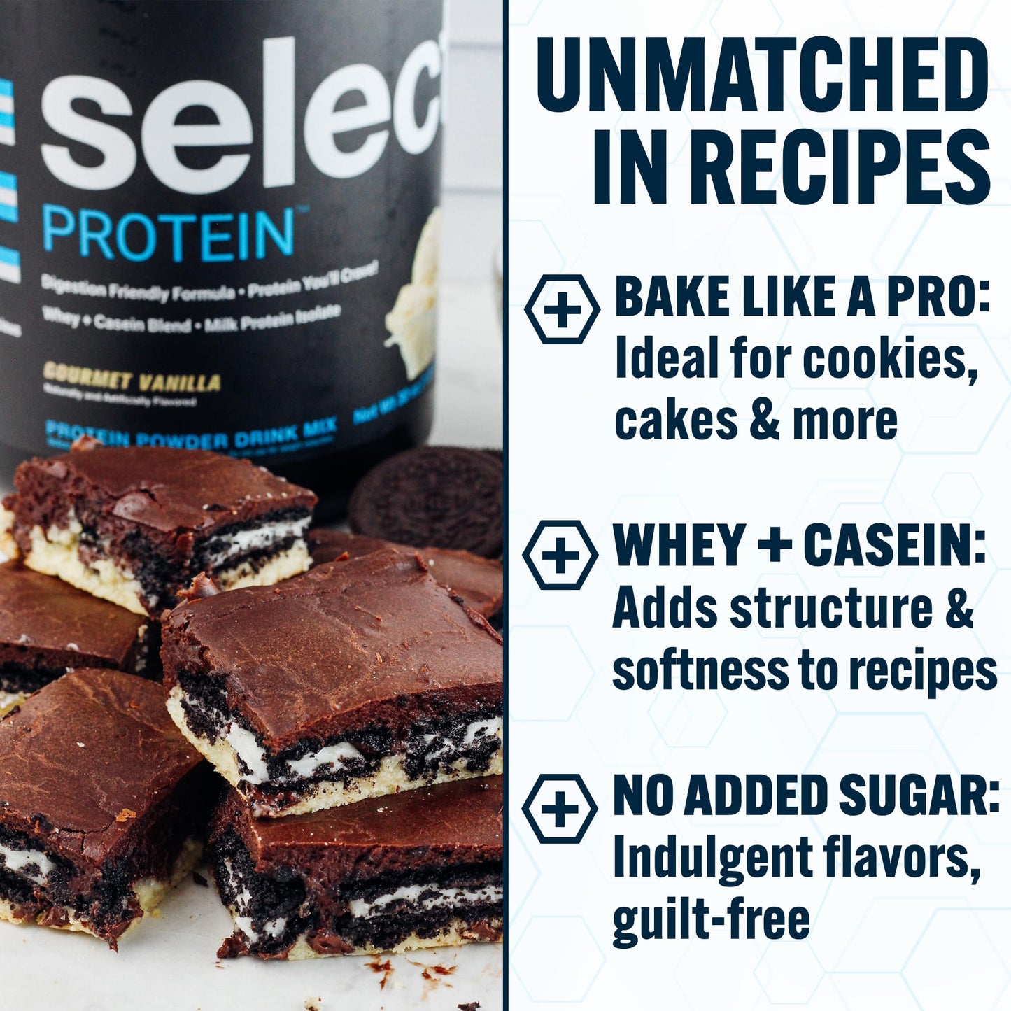 PEScience Select Protein Powder, Whey and Casein Blend, 30 Servings