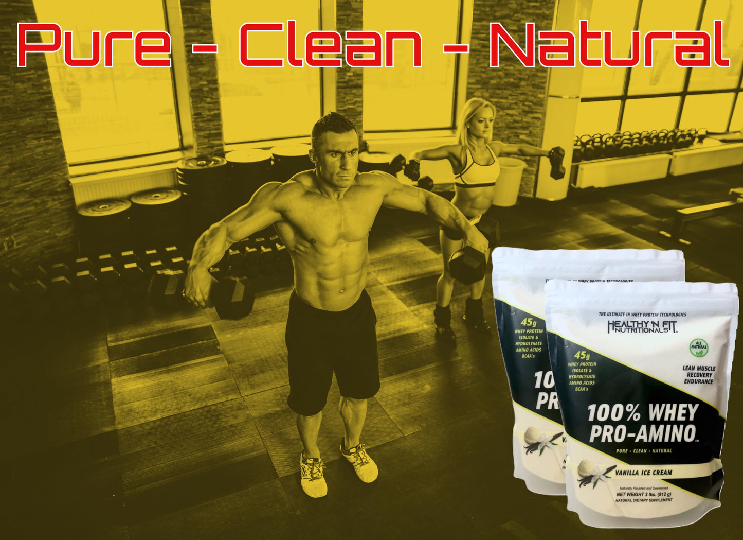 Healthy 'N Fit 100% WHEY PRO-AMINO v2.0-Chocolate Powder 32 Servings