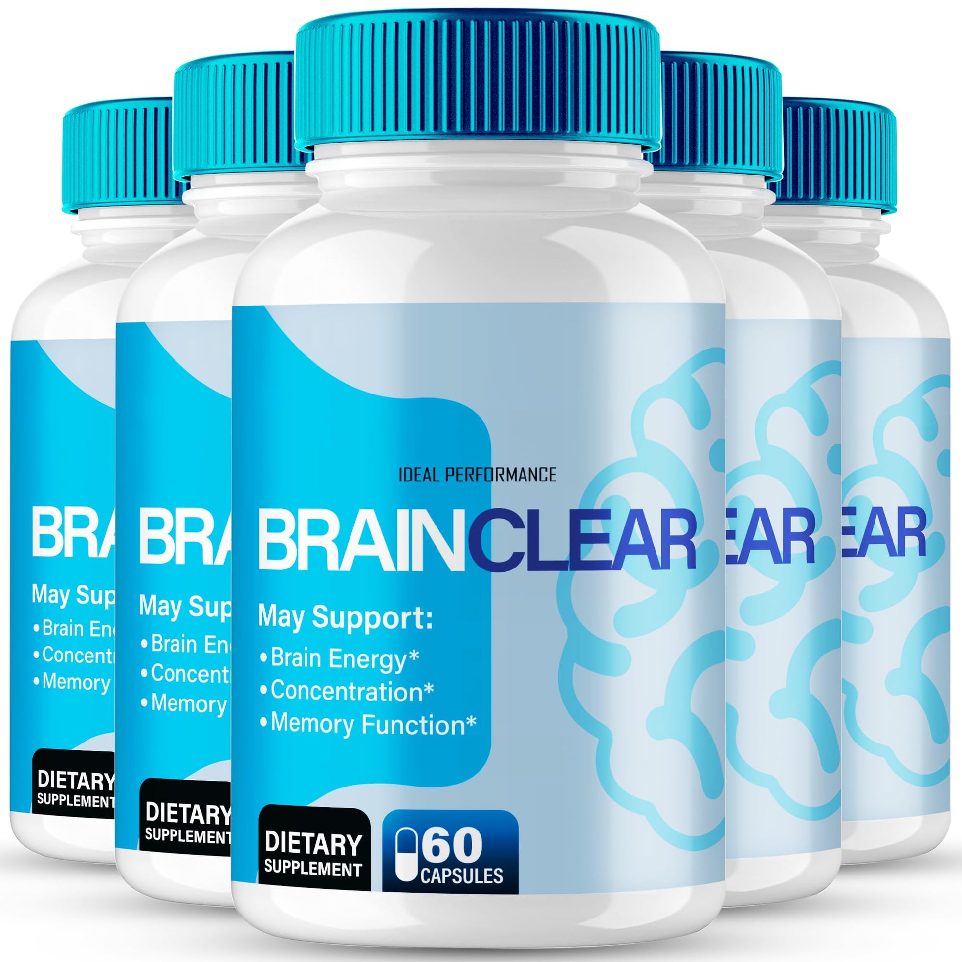 IDEAL PERFORMANCE Brain Clear Capsule, 300 Capsules