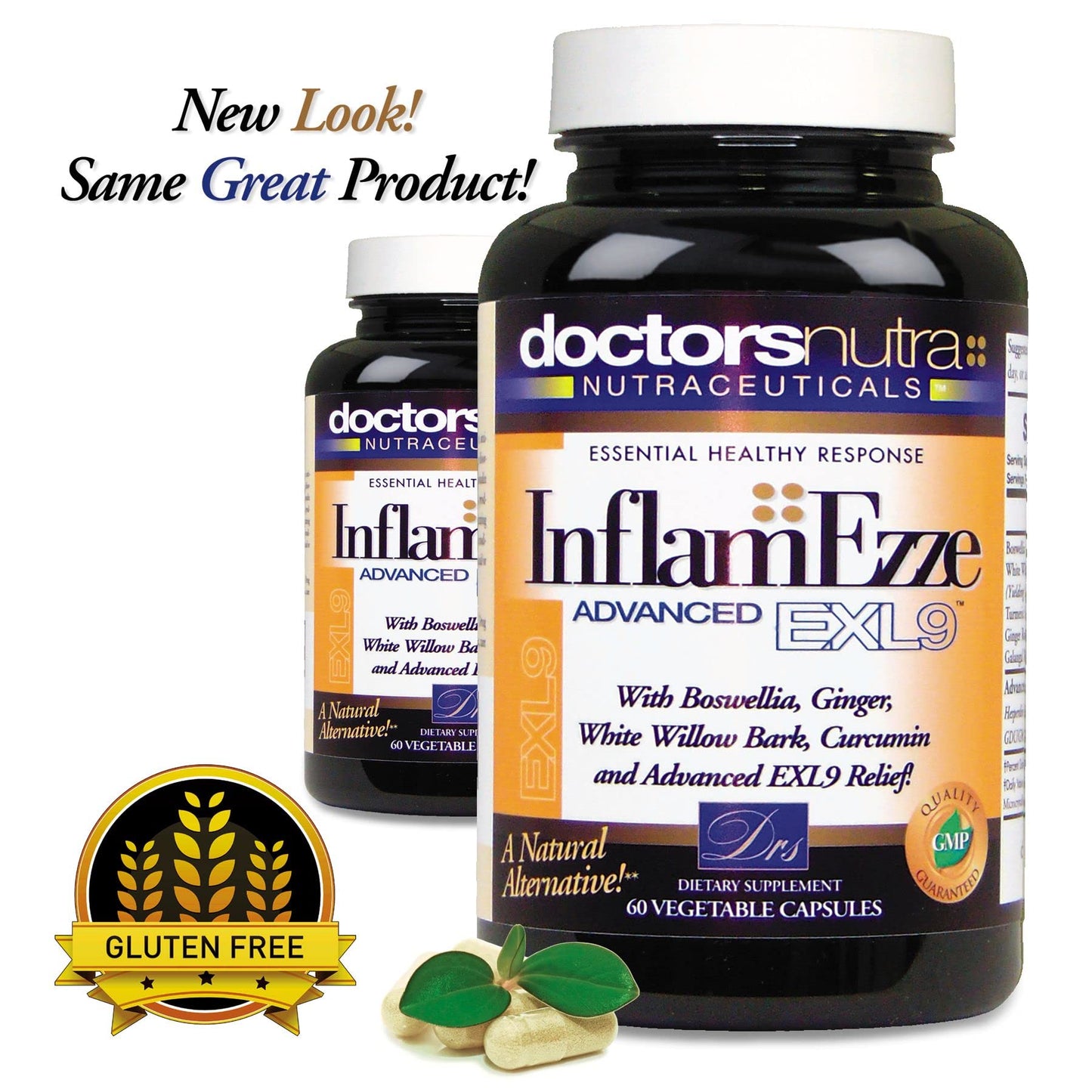Doctors Nutra Nutraceuticals InflamEzze Capsules 120 Count