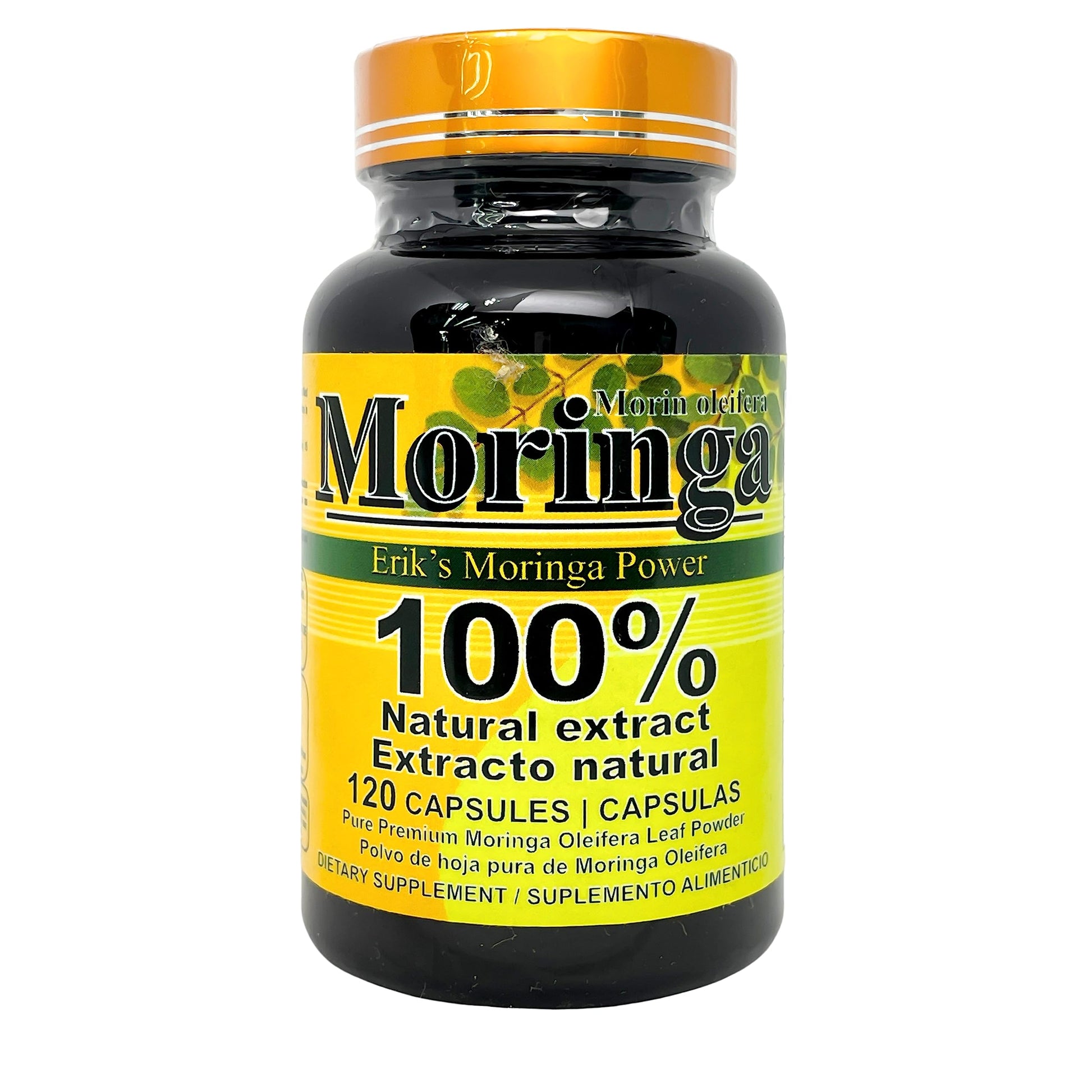 Productos El Colibri Moringa 100% Natural Extract 1000mg Capsules 120 Count