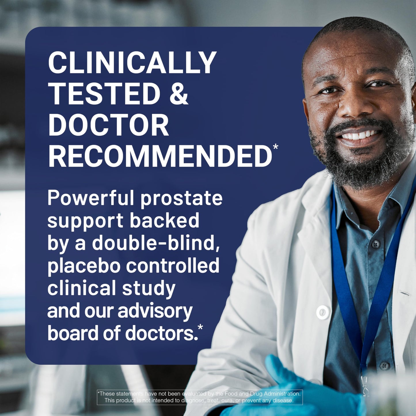 U.S.DOCTORS'CLINICAL Prostata - Clinically Proven Prostate Supplement for Men - Urinary Tract & Bladder Support Capsule, 60 Count