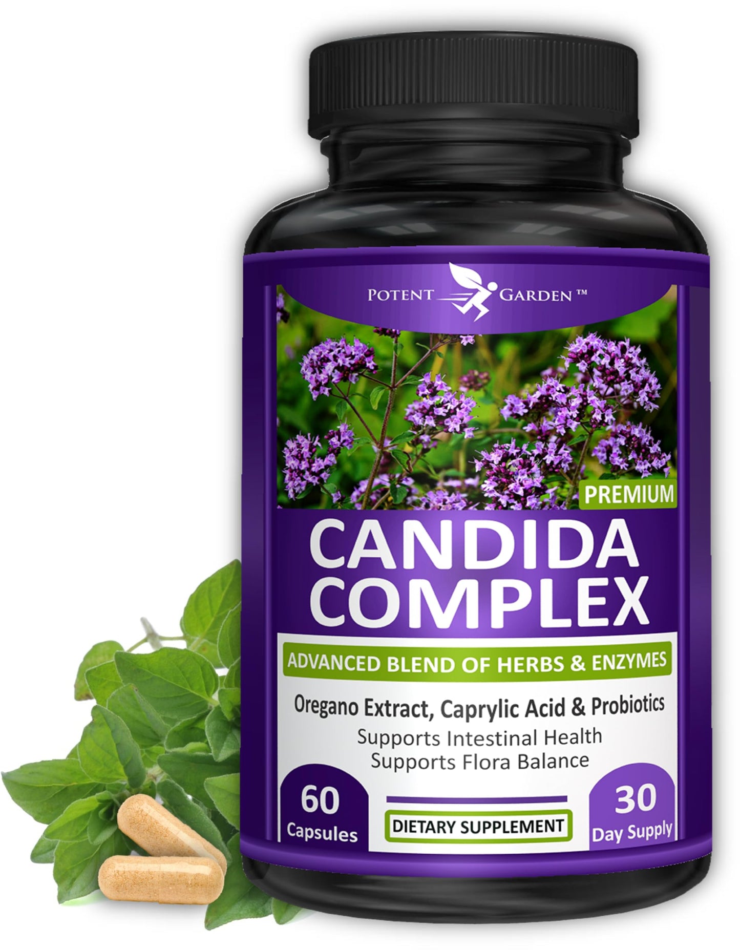 Potent Garden Candida Complex Capsule 60 Count