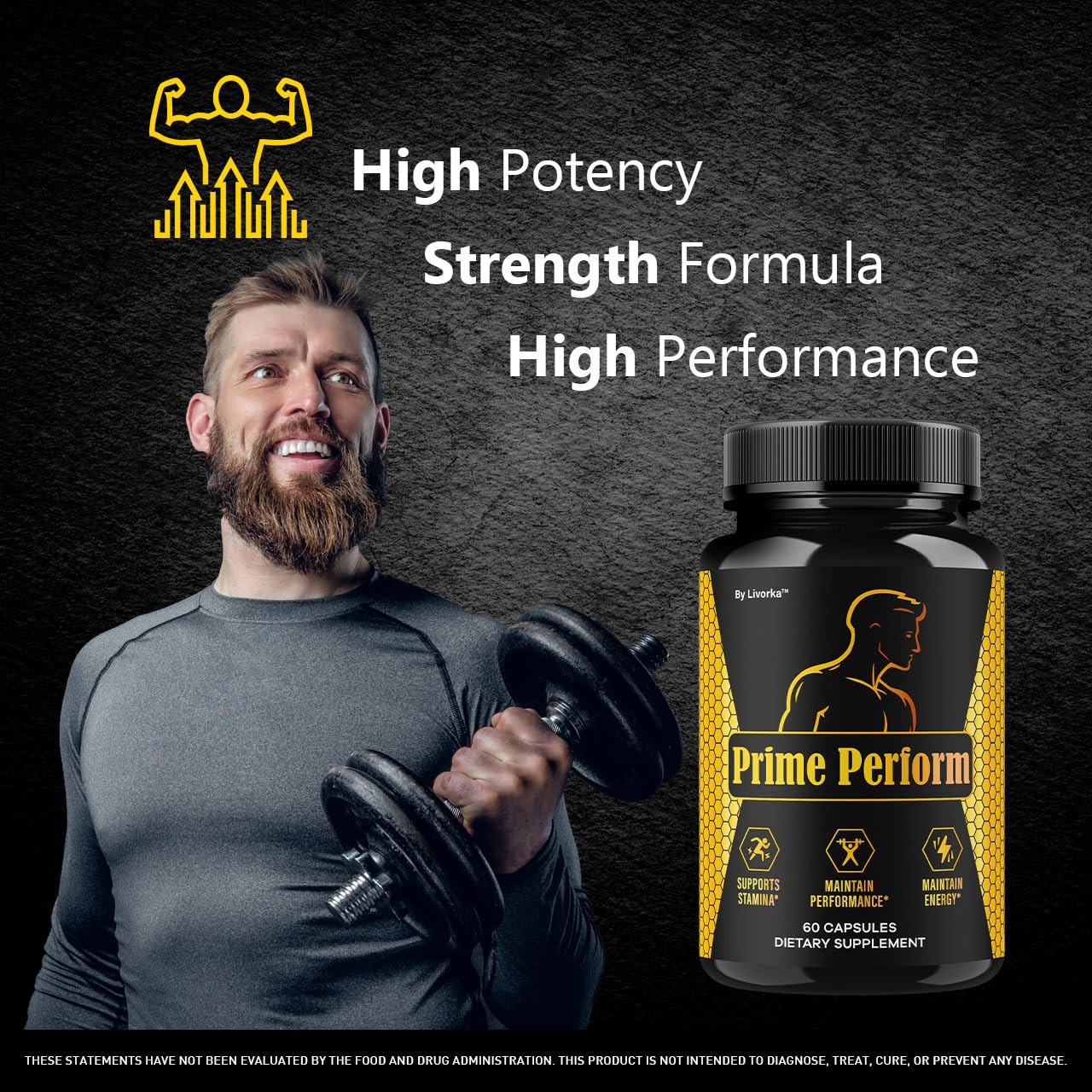 LIVORKA Prime Perform Capsules, 60 Capsules