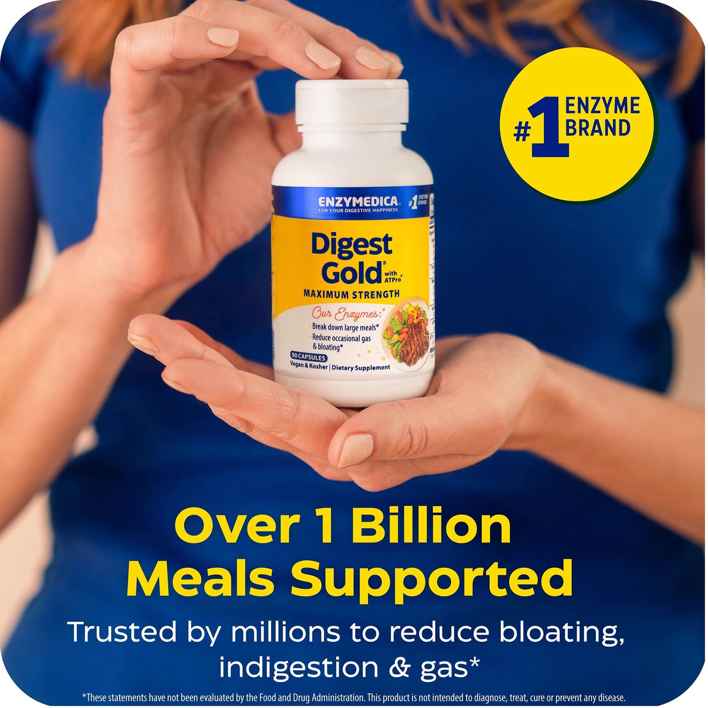 Enzymedica Digest Gold Digestive Enzyme Capsule, 240 Count
