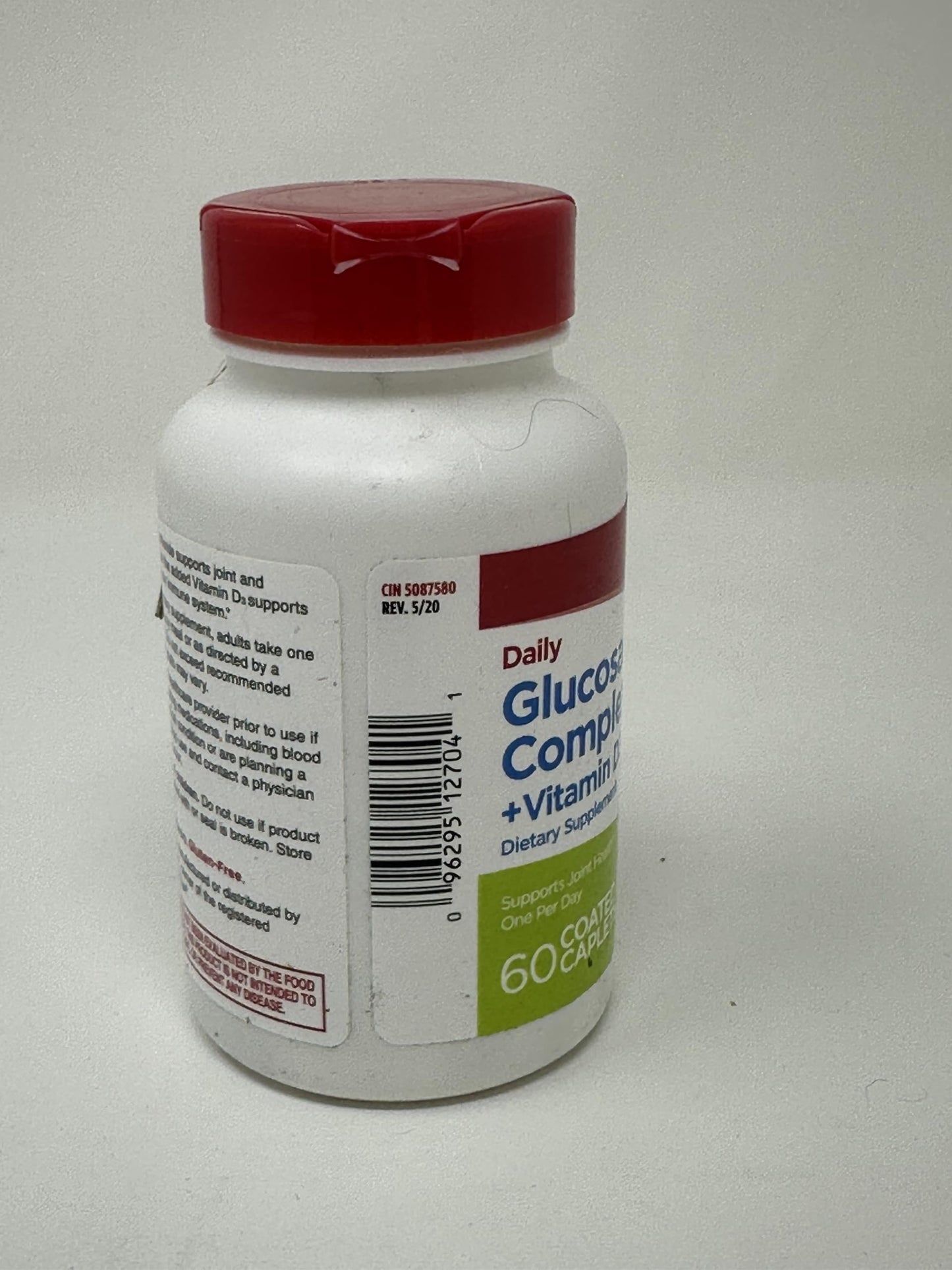 Leader Glucosamine with Vitamin D Caplets, 60 Caplets