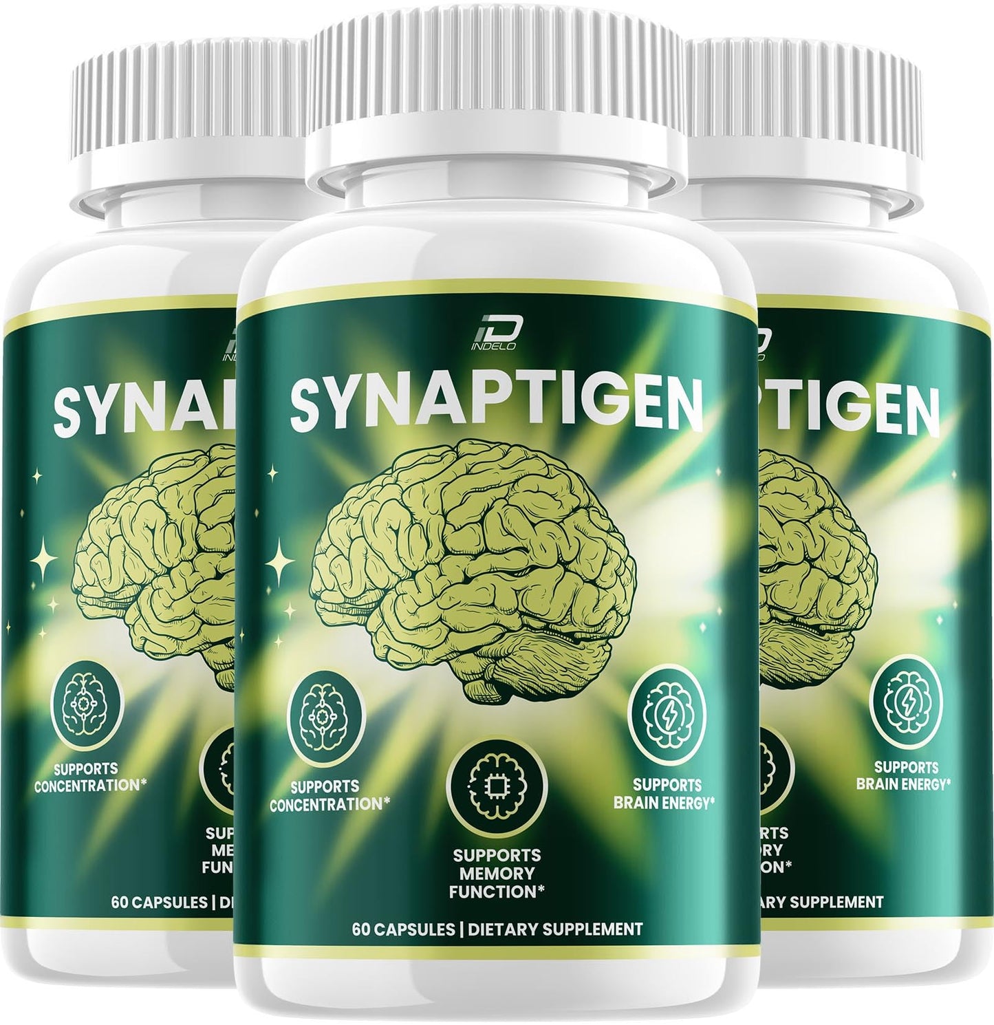 Indelo Synaptigen Supplement Capsules, 180 Capsules