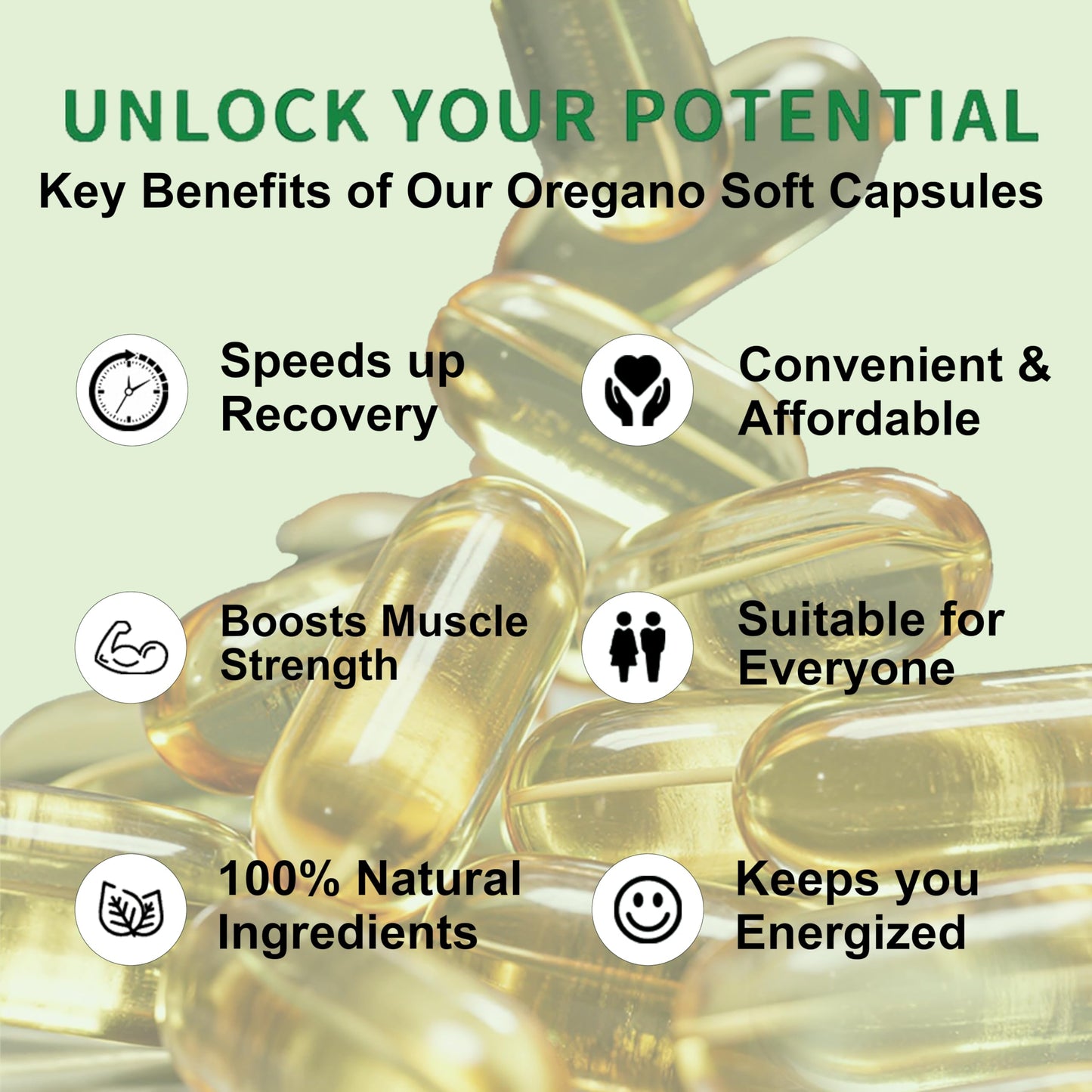 WUJECT Oil of Oregano Softgels Capsule, 1 Count
