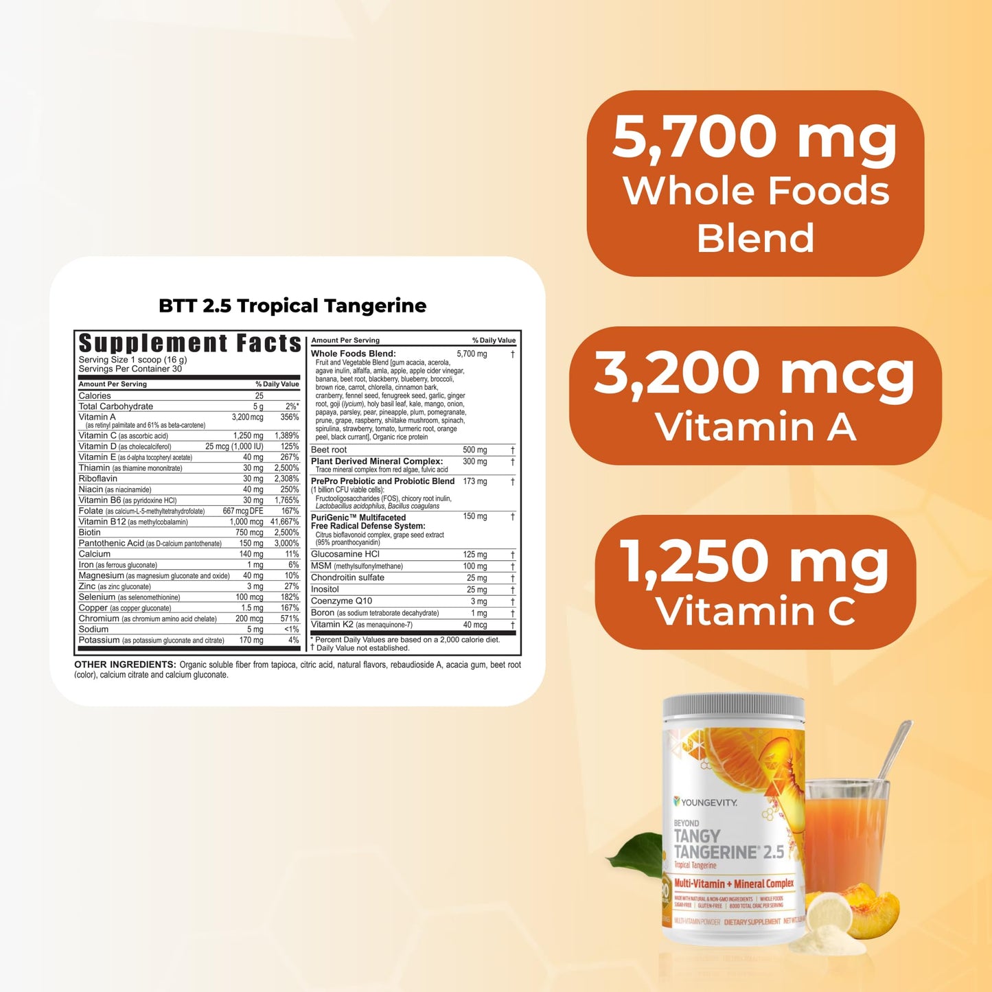 Youngevity Healthy Body Start Pak 2.5 Powder 48
