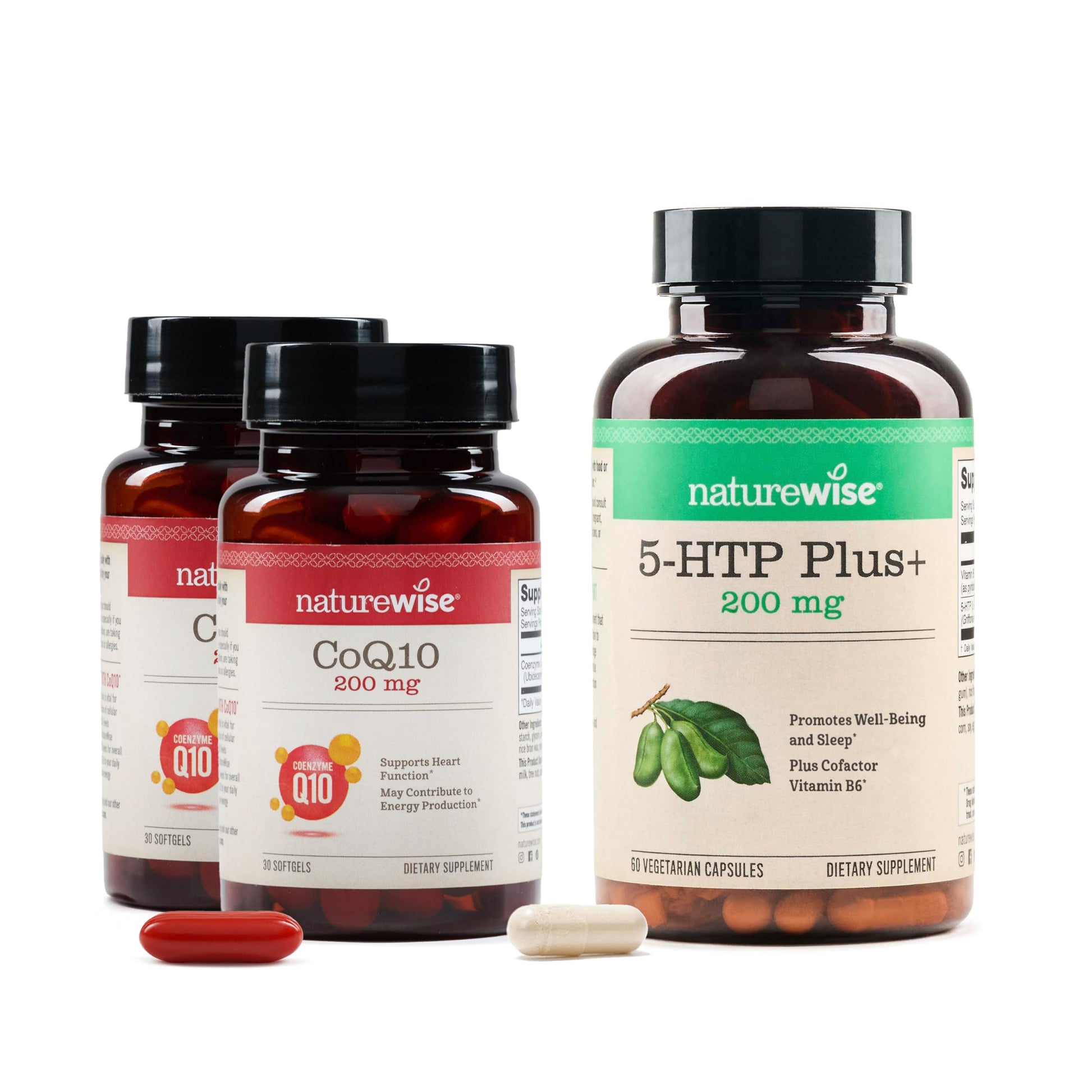 NatureWise CoQ10 200mg Softgels, 120 Count