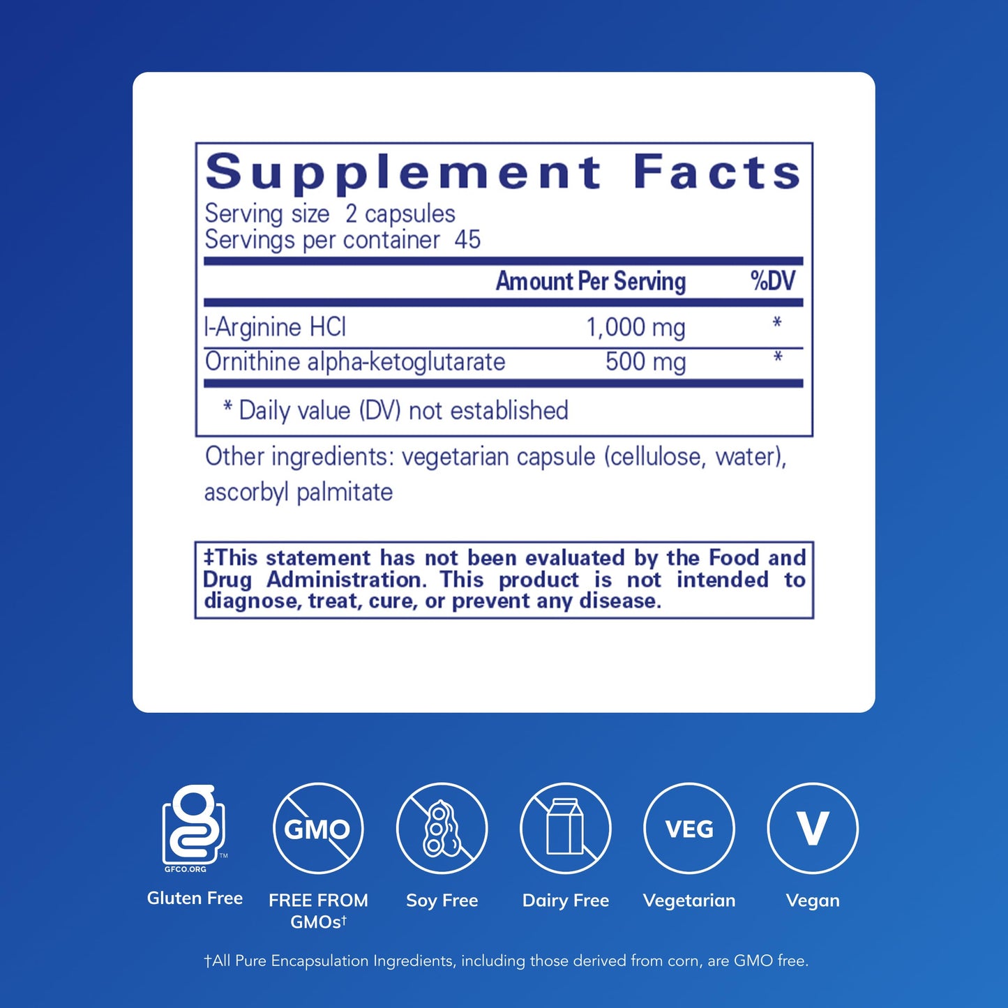 Pure Encapsulations Growth Hormone Support Capsule 90 Count