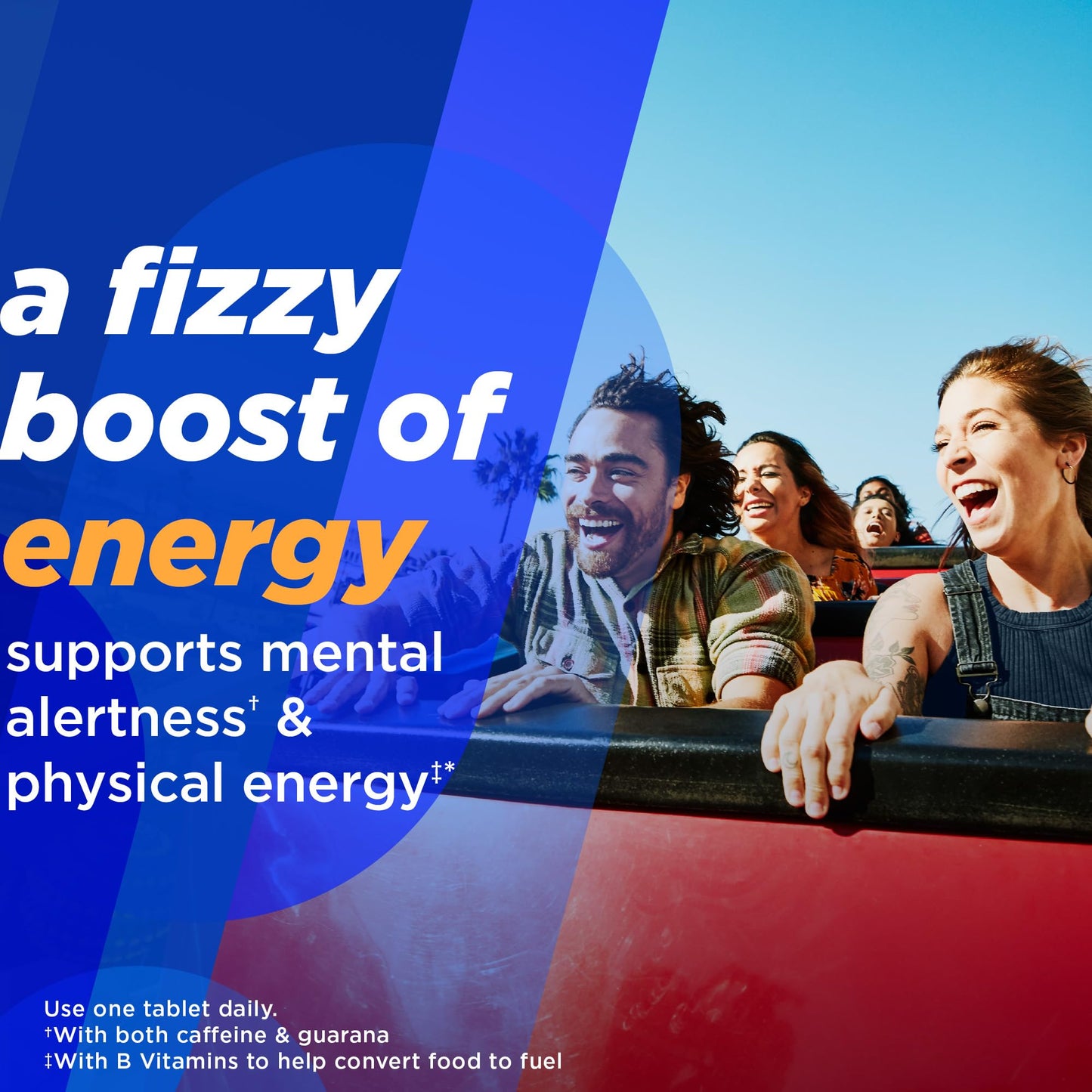 Alka-Seltzer Energy Boost Tablet, 10 Count