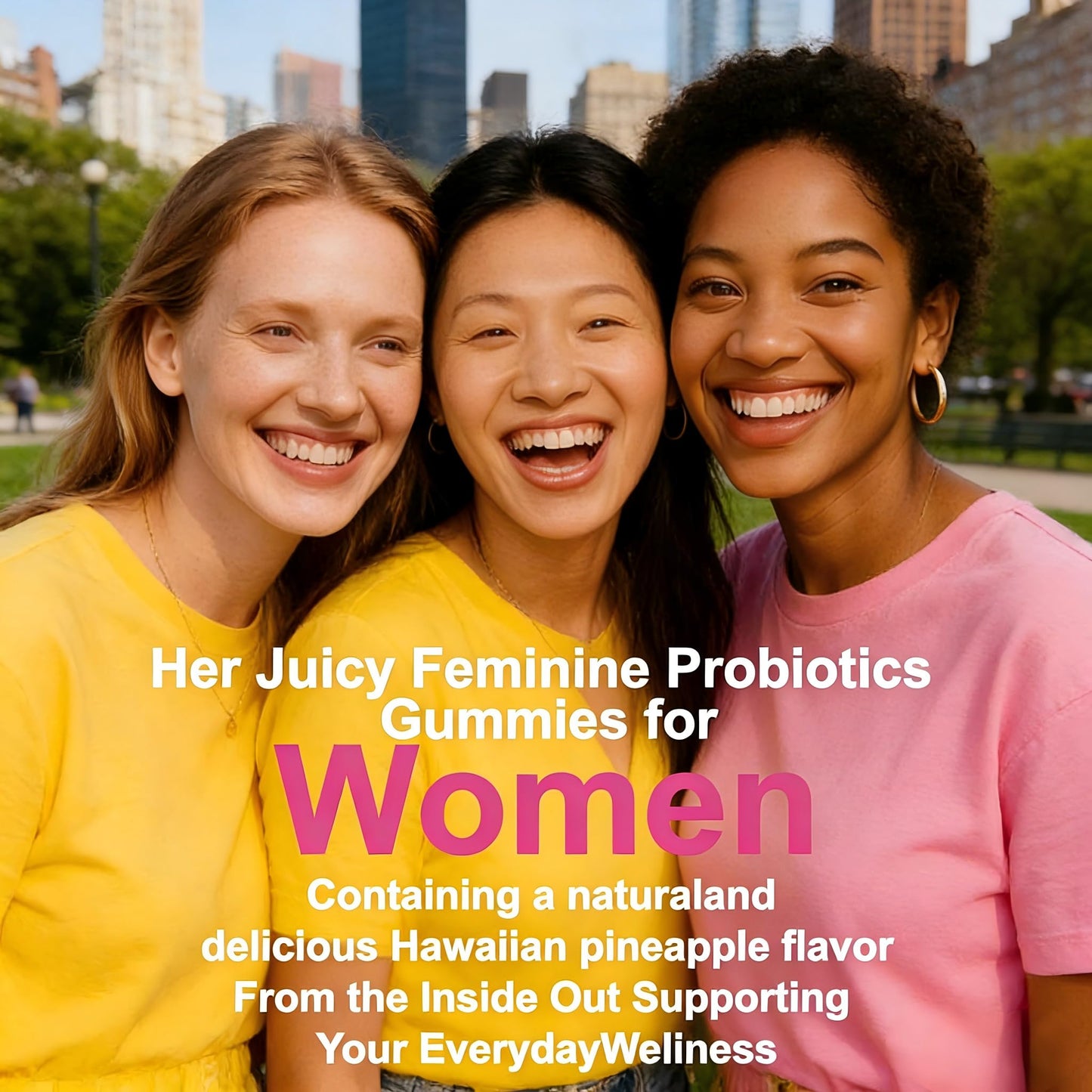 dakasokaaa Her Juicy Feminine Probiotic Gummies for Women, 60 Gummies
