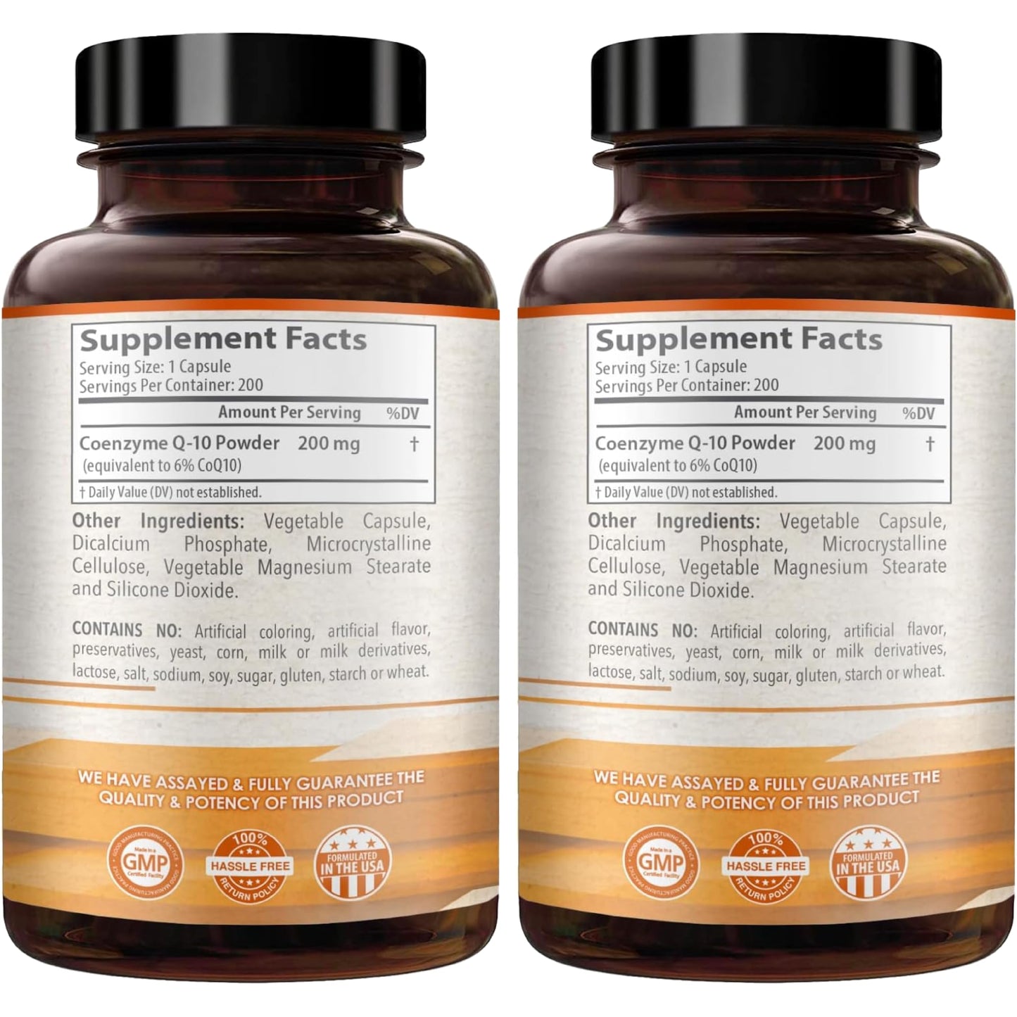 HealthyWayRx Coenzyme Q10 200mg CoQ10 Supplement Capsule 200 Capsules