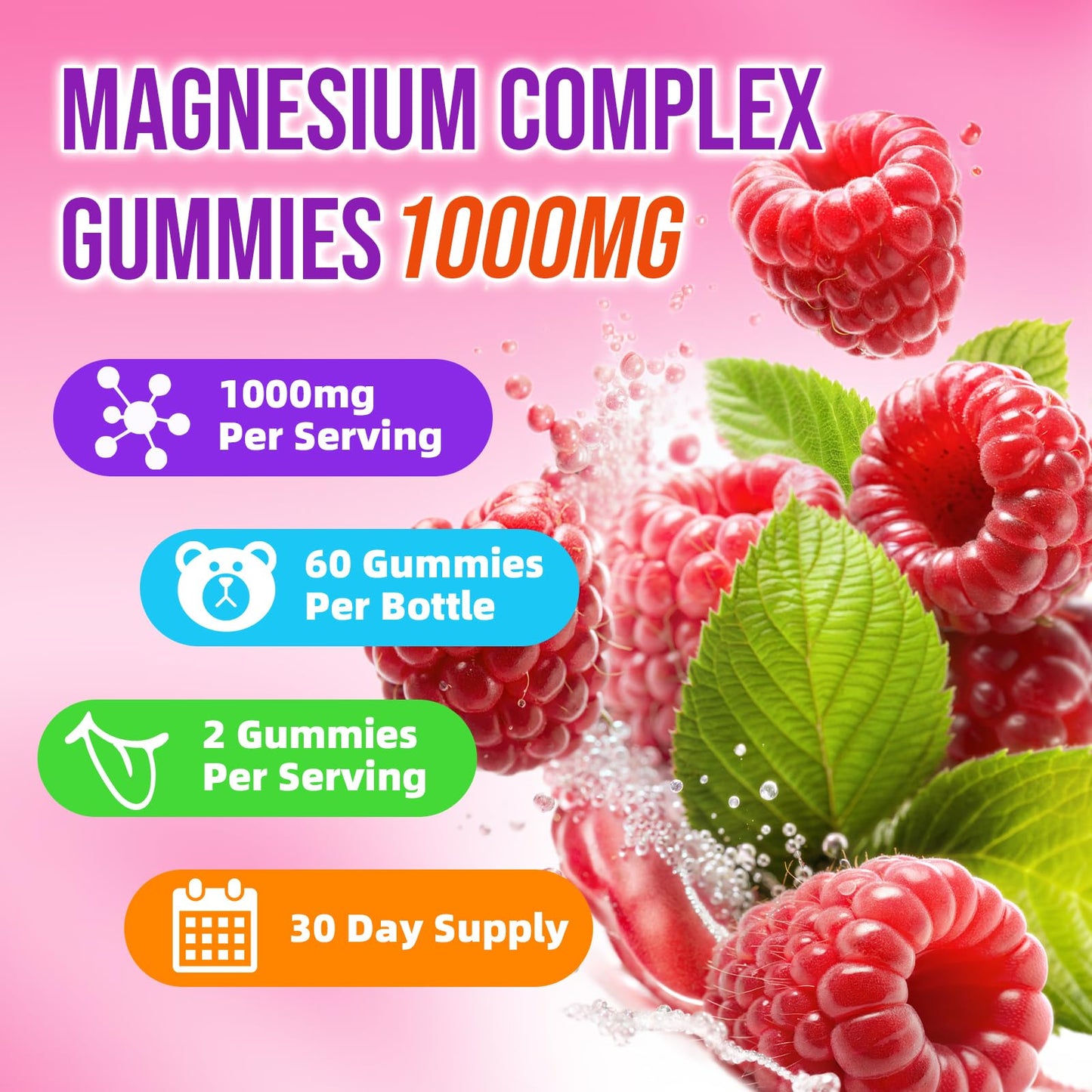 BVIVLOO Magnesium Complex Gummies Gummy 2