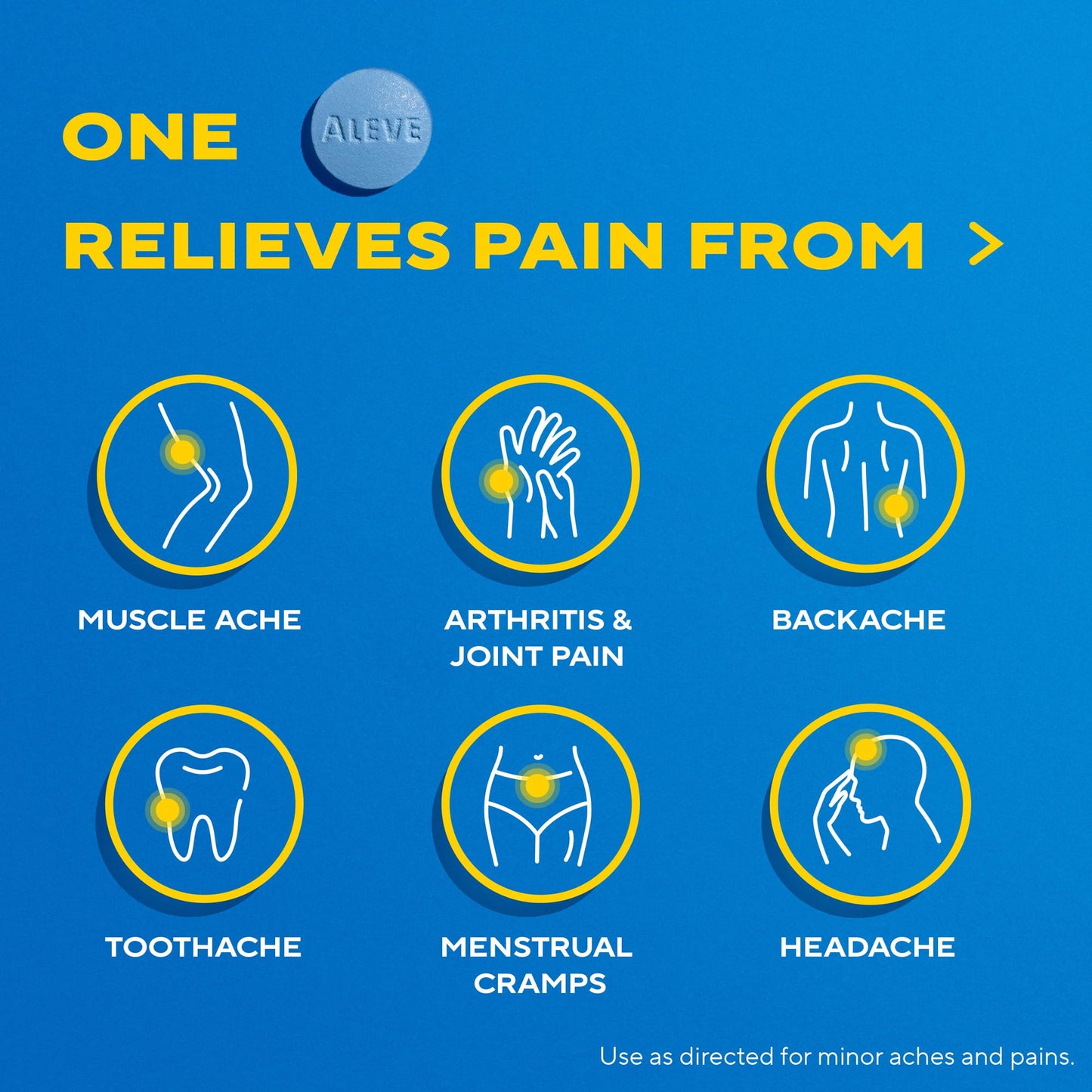 Aleve Back and Muscle Pain Tablets 90