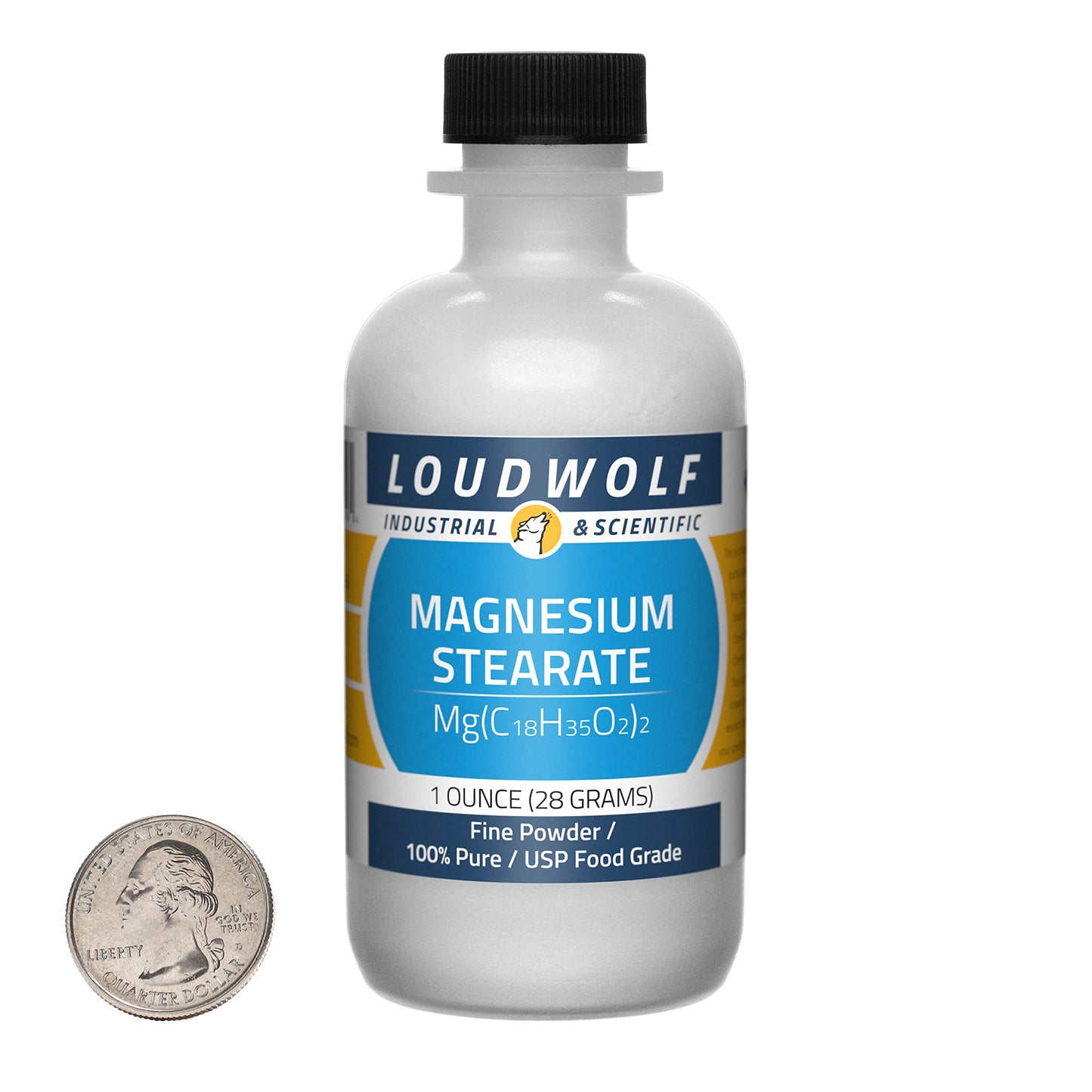 Loudwolf Magnesium Stearate Powder, 1 Ounce Bottle