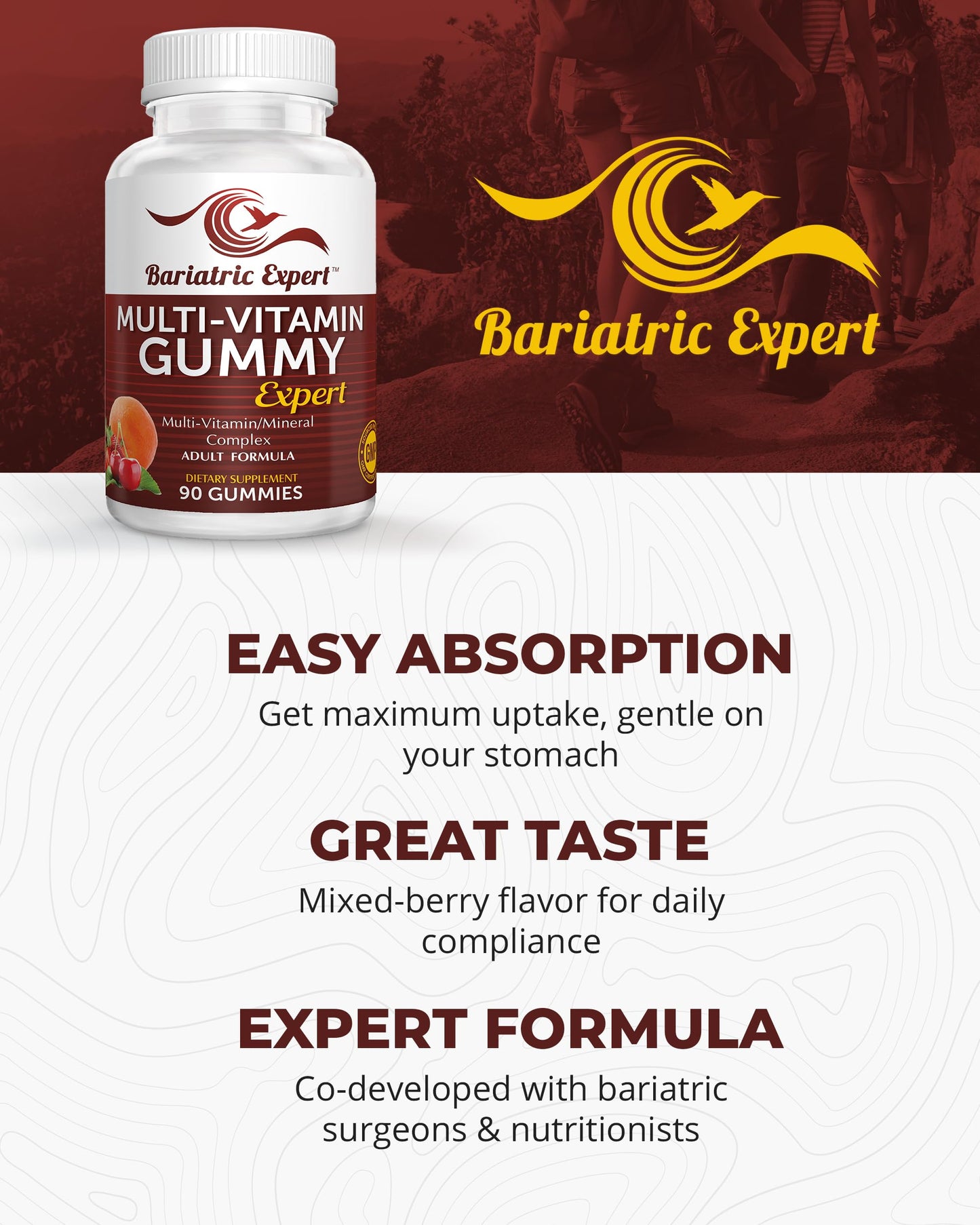 Bariatric Food Expert Multivitamin Gummies, 1 Count