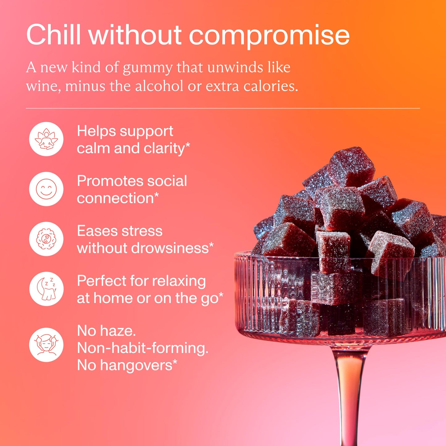 FOCL Kava Gummies Calming Bites Gummy 30 Count