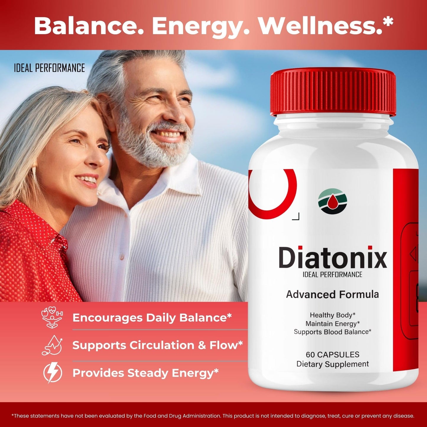 IDEAL PERFORMANCE Diatonix Capsules 120 Count
