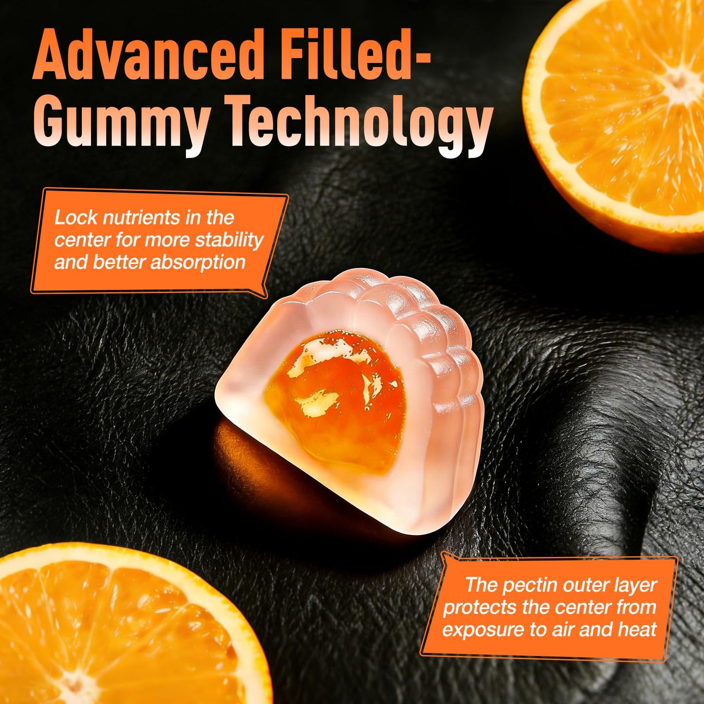 Yutiny Whey Protein Gummies with BCAA 2:1:1, 120 Count