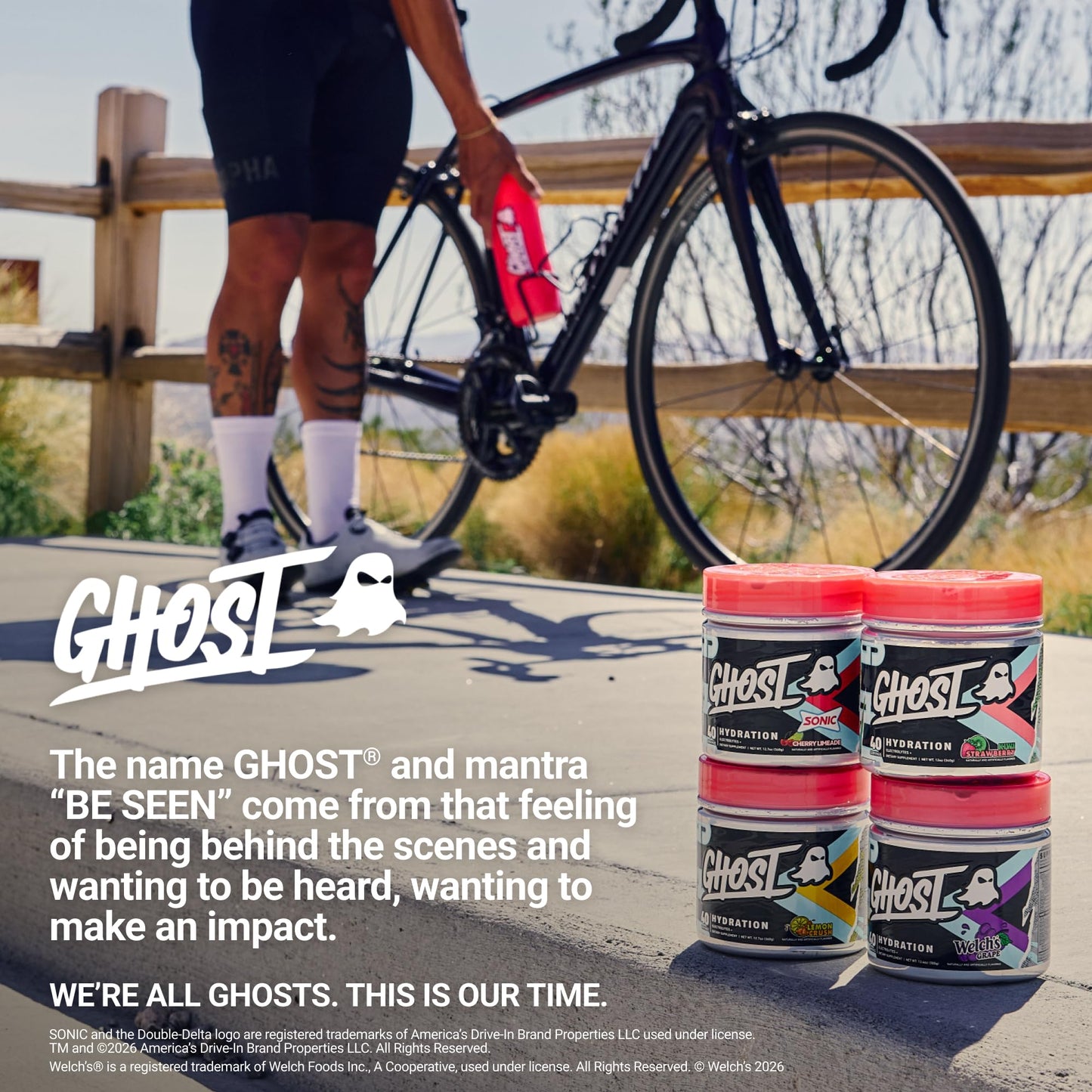 GHOST Hydration Tub Electrolyte Powder, 13.4 Ounce