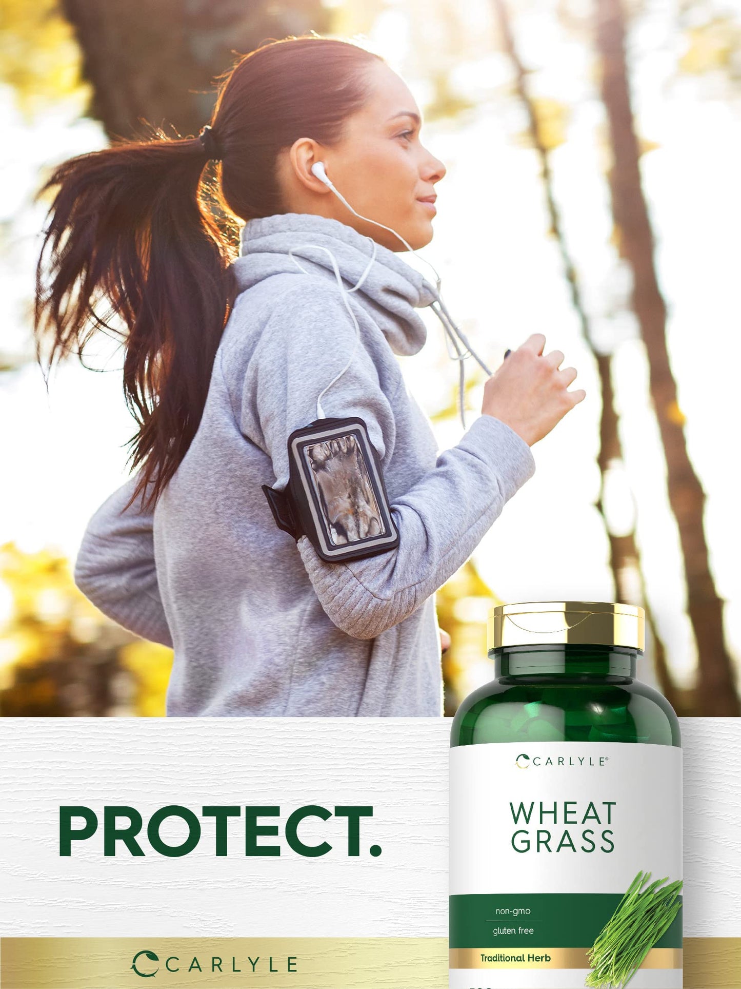 Carlyle Wheat Grass Supplement Caplets 500