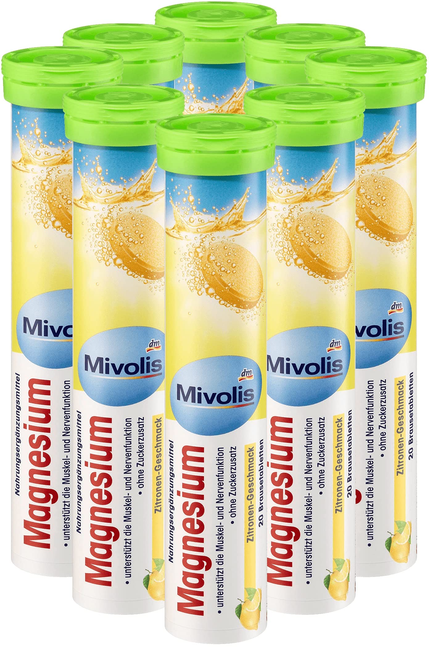 Snana Magnesium Effervescent Tablets 8-Pack