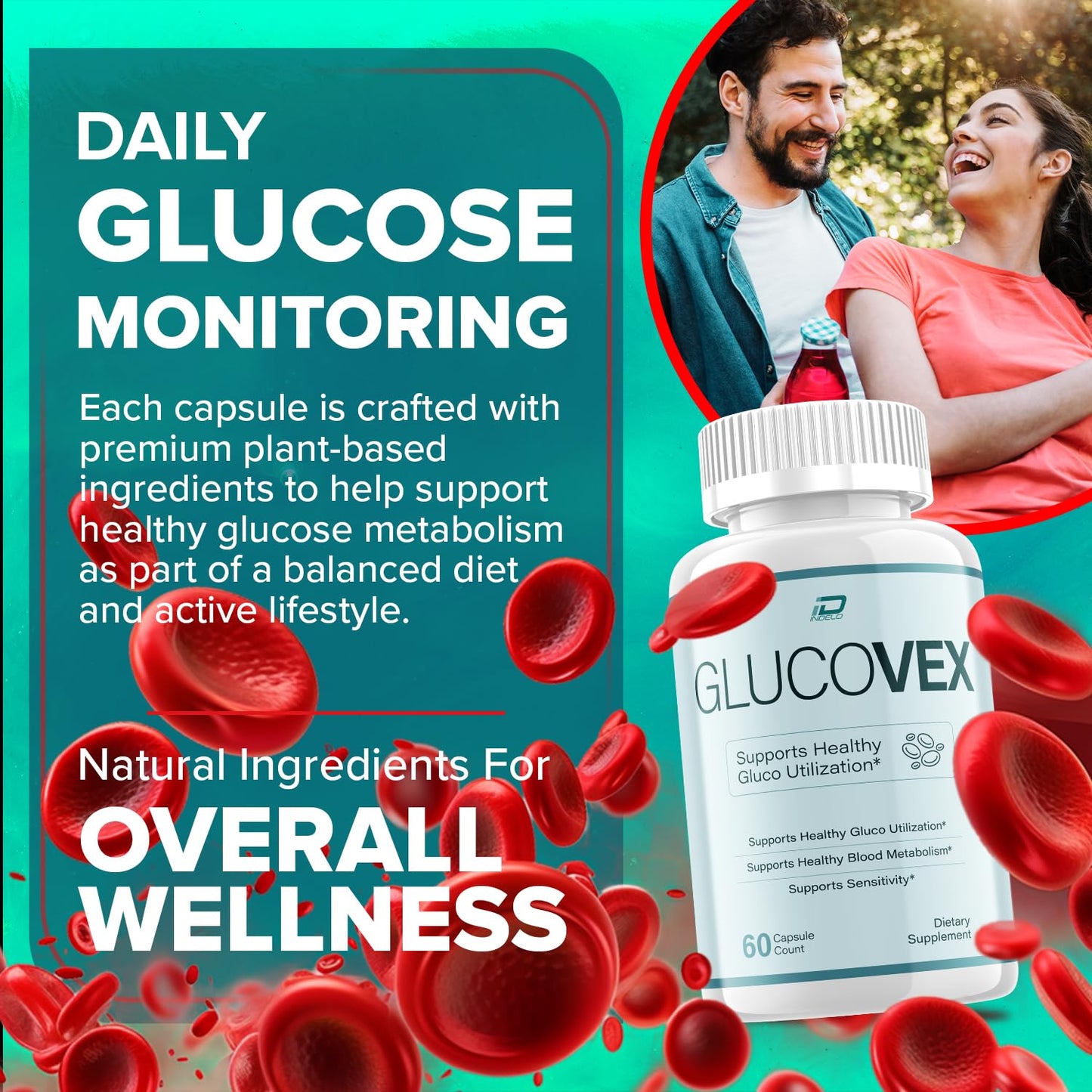 Indelo Glucovex 300 Capsules
