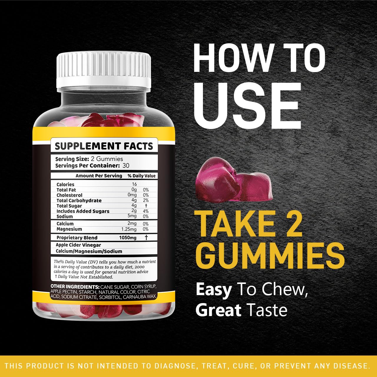 LIVORKA Maxivor Gummies for Men, Gummies, 120 Gummies