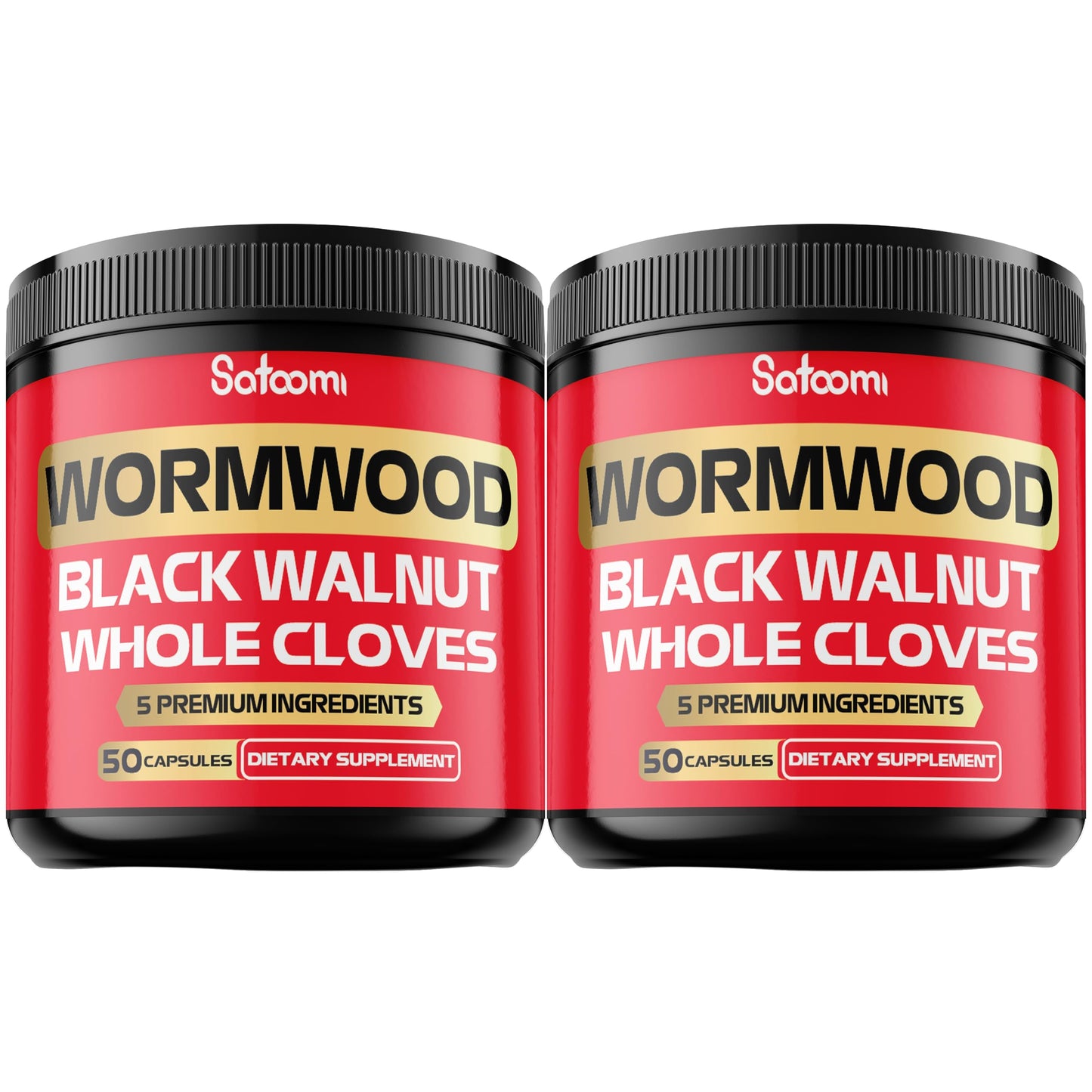 Satoomi 5-in-1 Wormwood Capsule, 100 Capsules