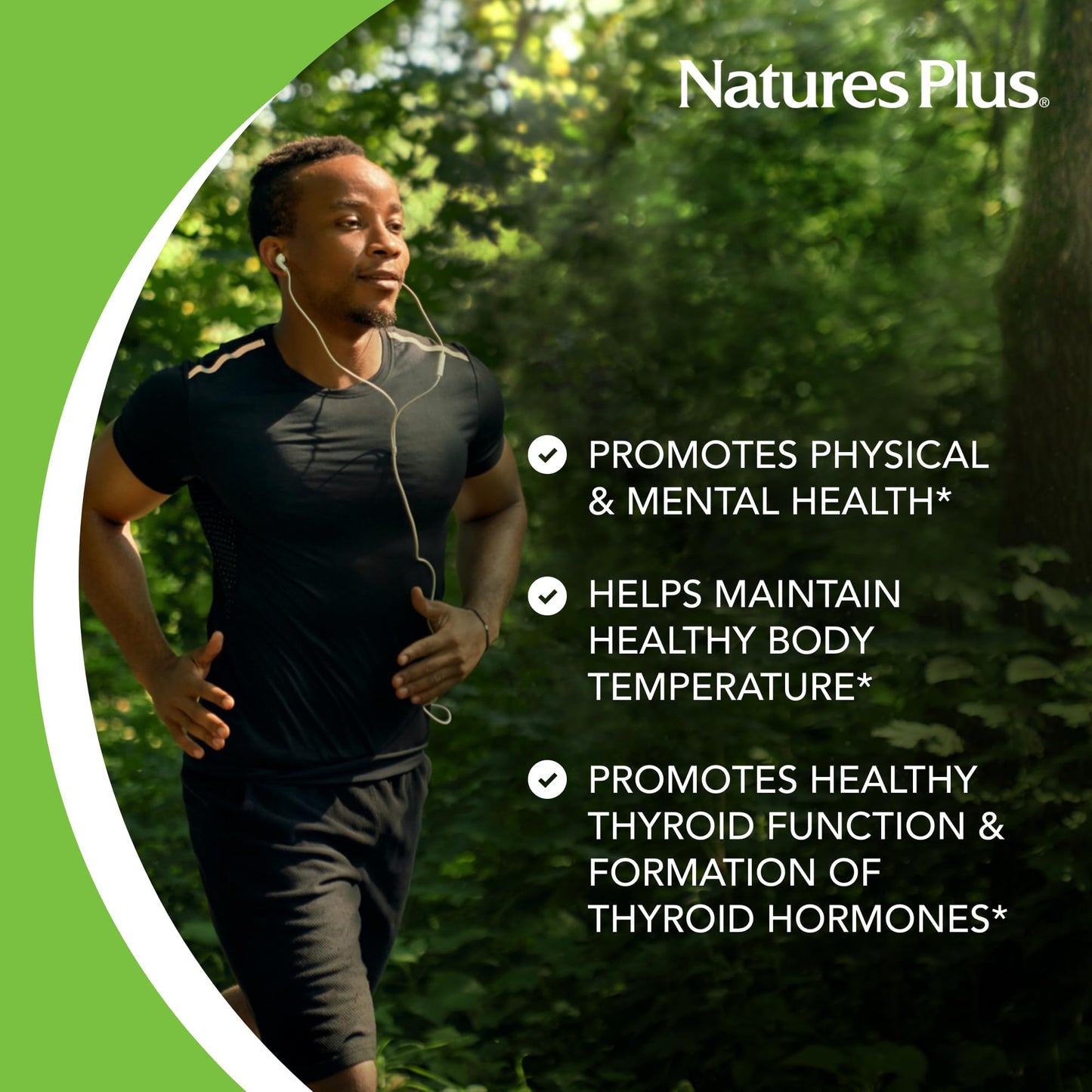 NaturesPlus Potassium Iodide 150 mcg Tablets 100 Count