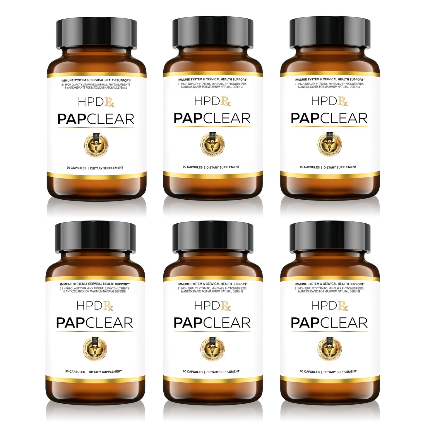 HPD Rx PAPCLEAR OB/GYN Formulated Immune Support Supplement 540 Capsules