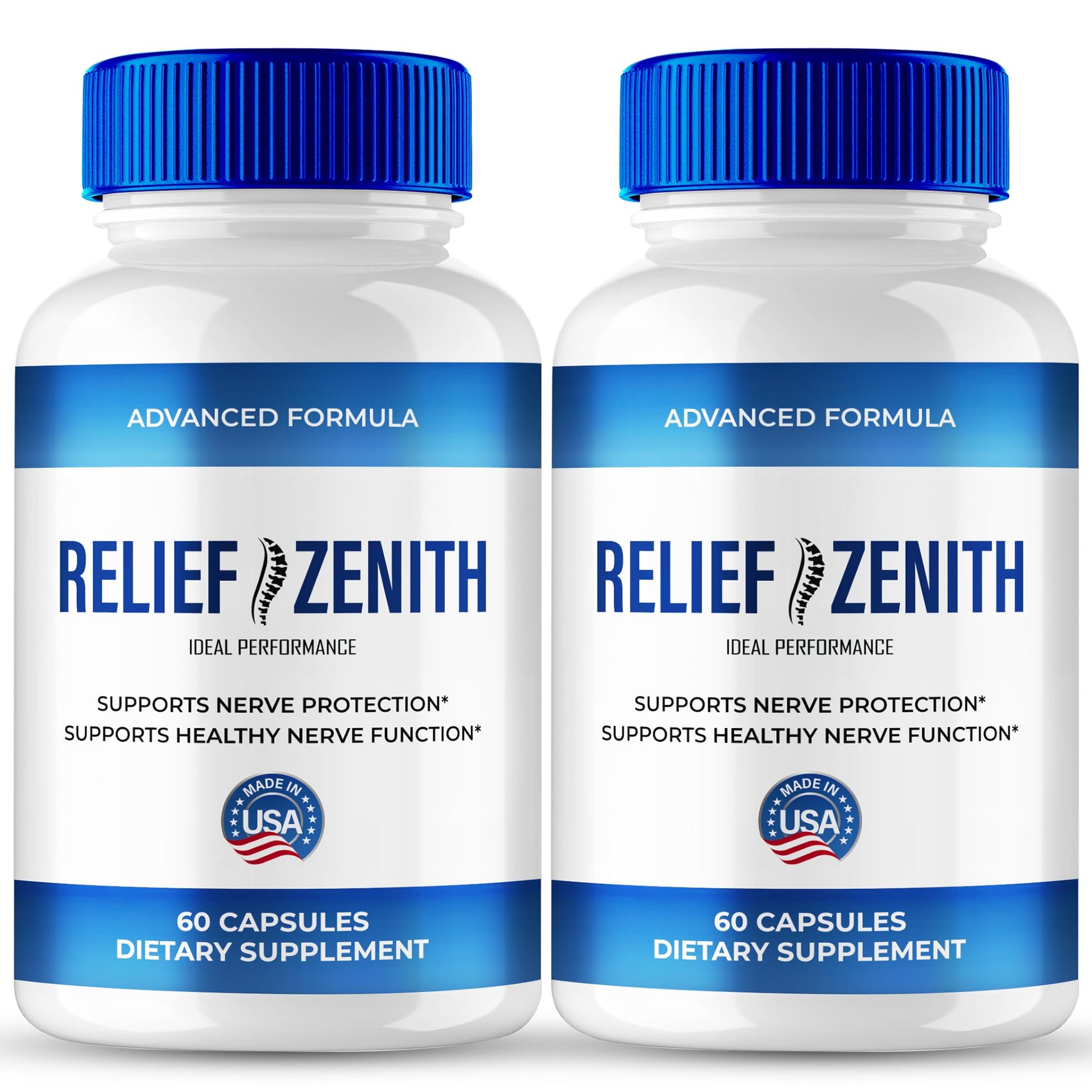 Ideal Performance Relief Zenith Neuropathy Nerve Health Capsule 120 Count