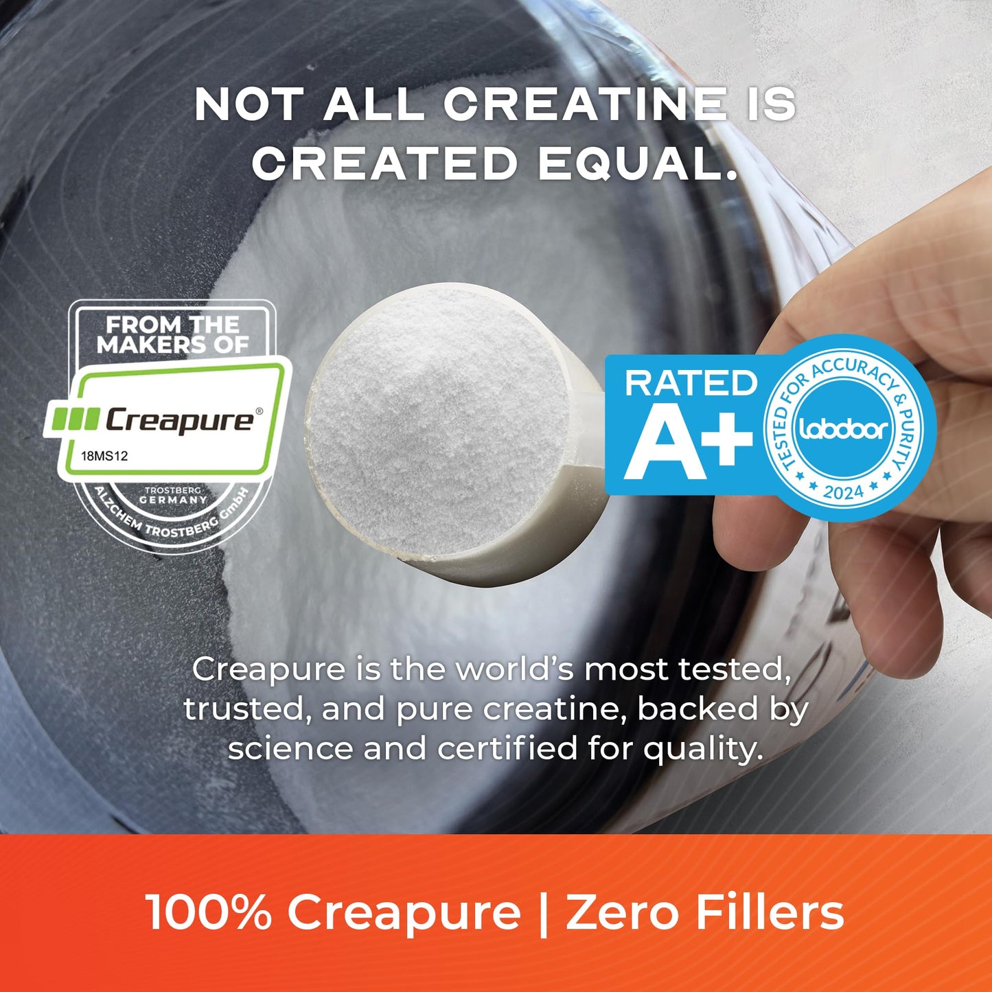 Muscle Feast Creapure Creatine Monohydrate Powder 10.58