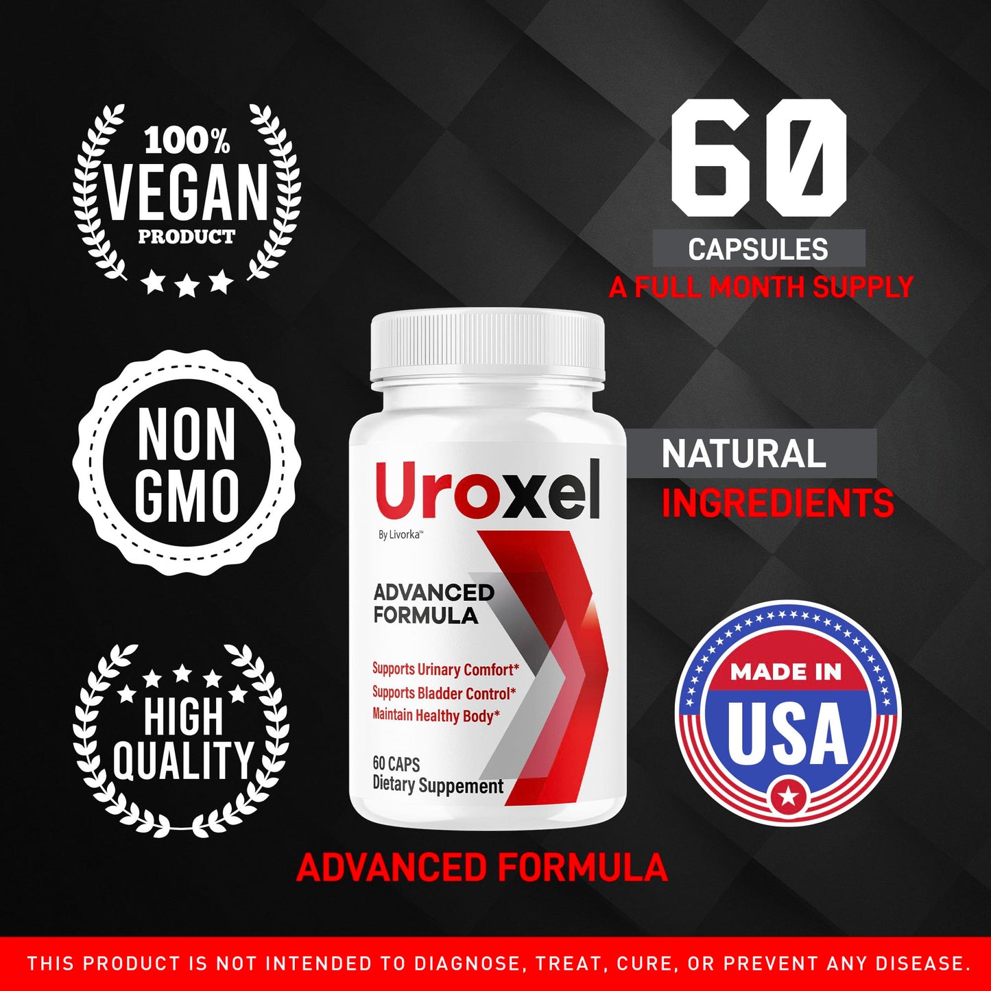 LIVORKA Uroxel Capsules 120 Capsules